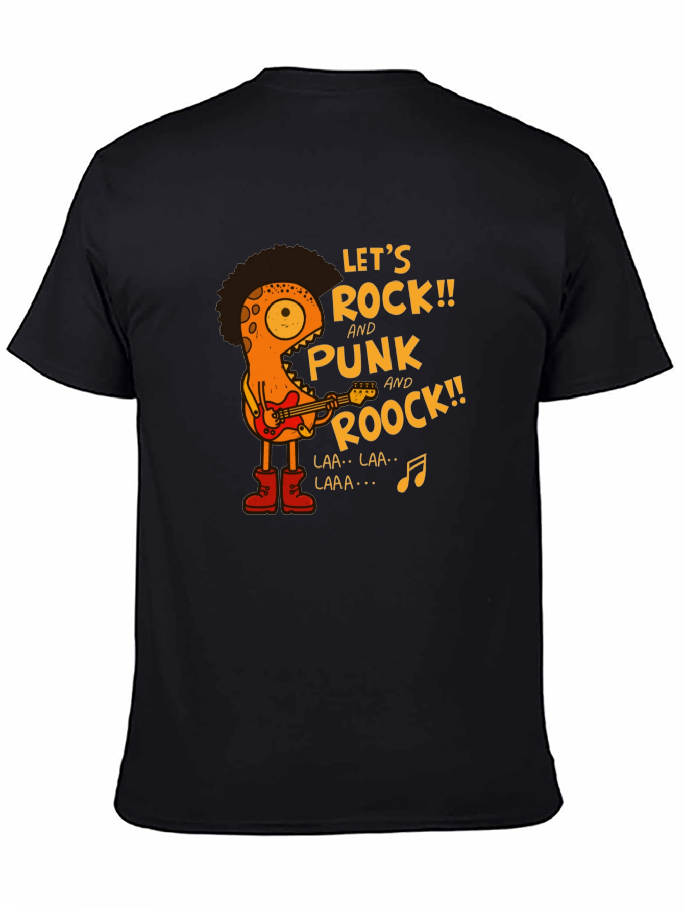 Lets Rock Punk T-Shirt - Graphic Tee