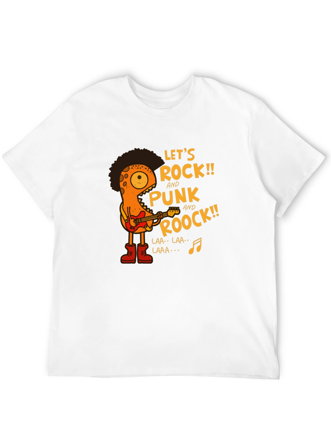 Lets Rock Punk T-Shirt - Graphic Tee