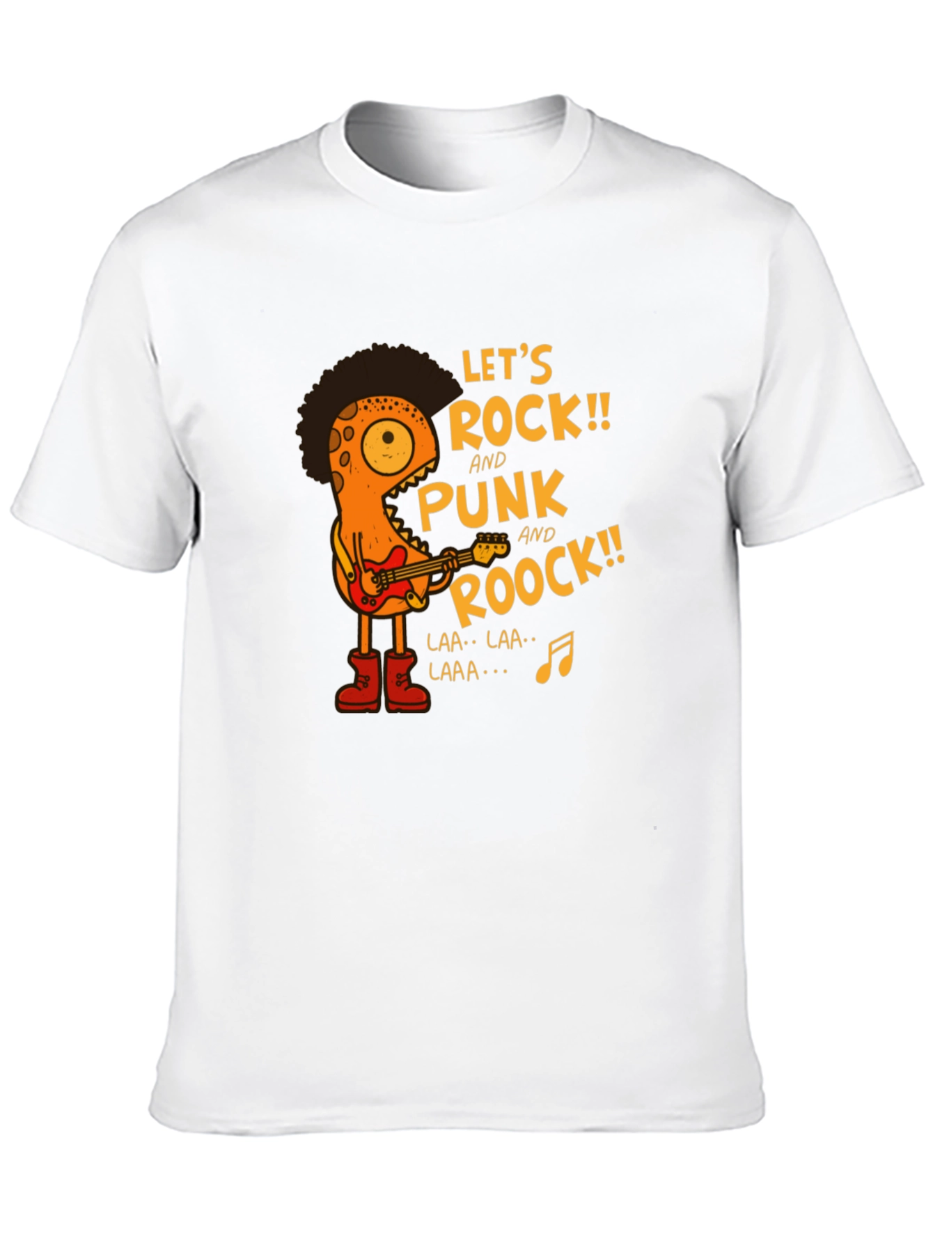 Lets Rock Punk T-Shirt - Graphic Tee