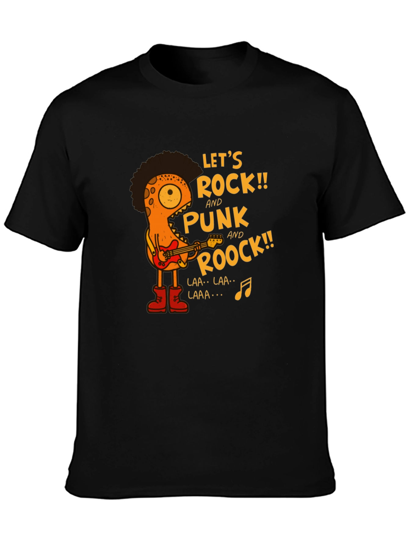 Lets Rock Punk T-Shirt - Graphic Tee