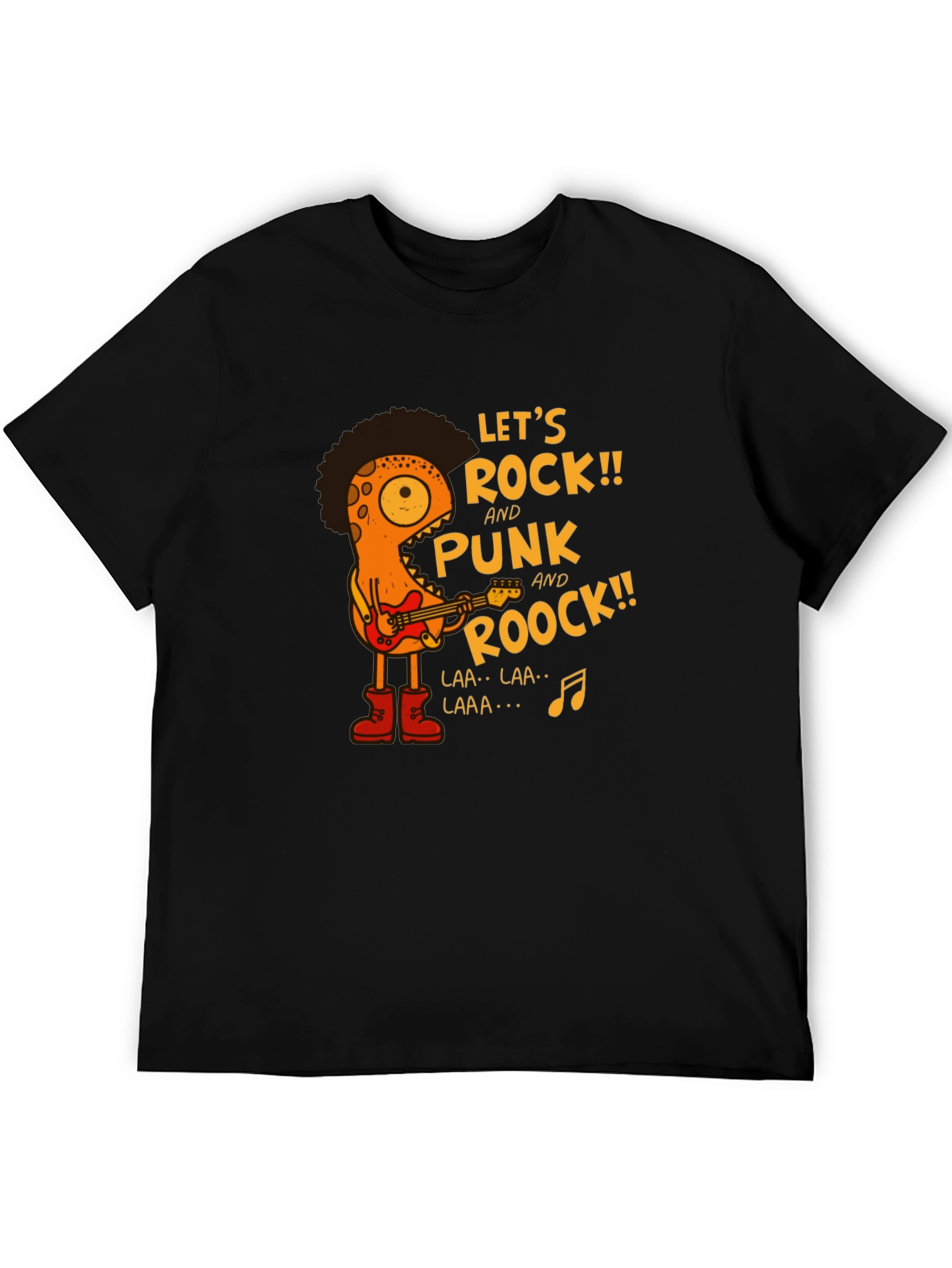 Lets Rock Punk T-Shirt - Graphic Tee