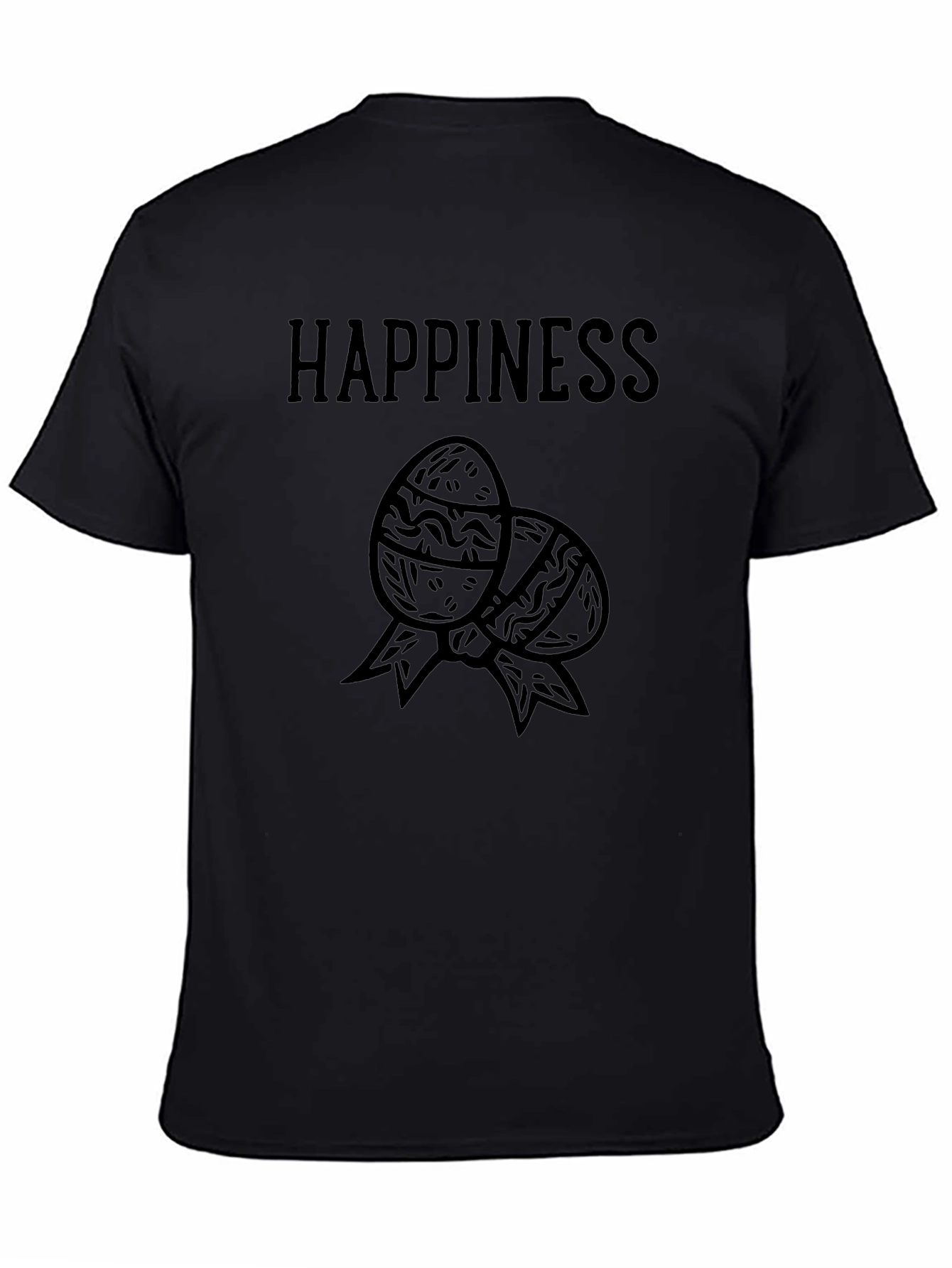 Happiness Easter Eggs Graphic T-Shirt