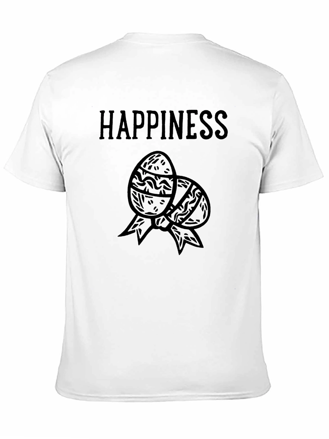 Happiness Easter Eggs Graphic T-Shirt