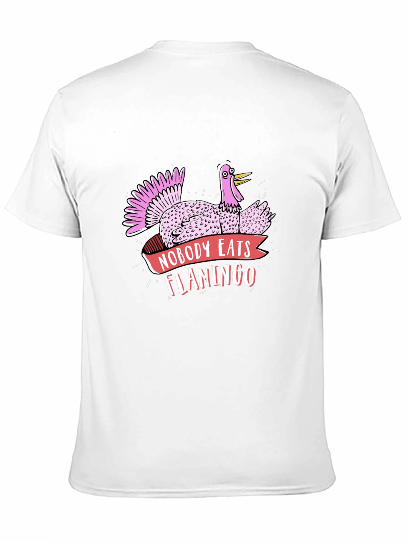 Funny Turkey Flamingo Graphic Tee - Thanksgiving T-Shirt
