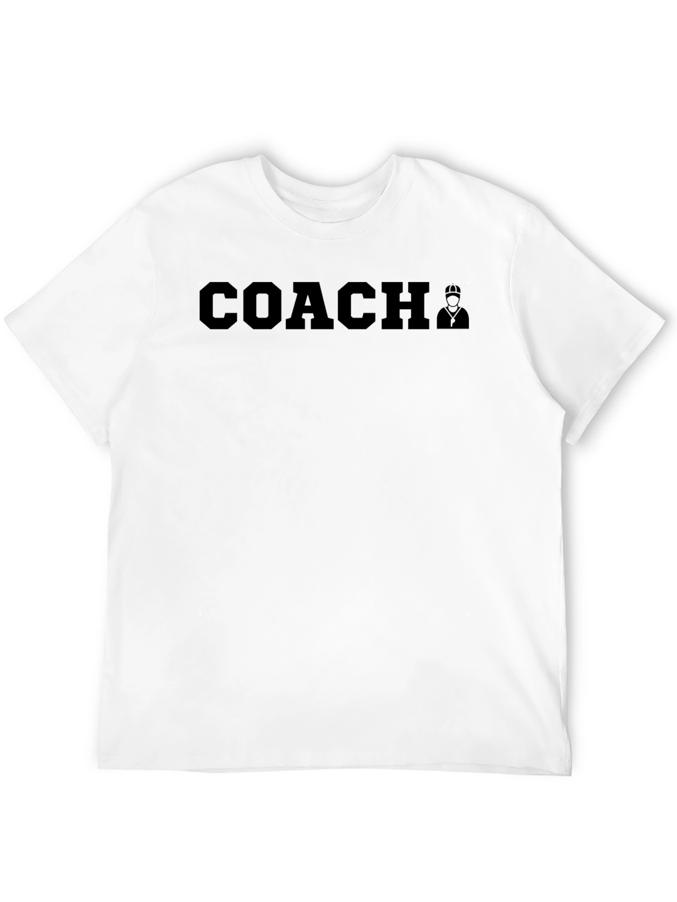 Coach Graphic T-Shirt - Black Casual Tee