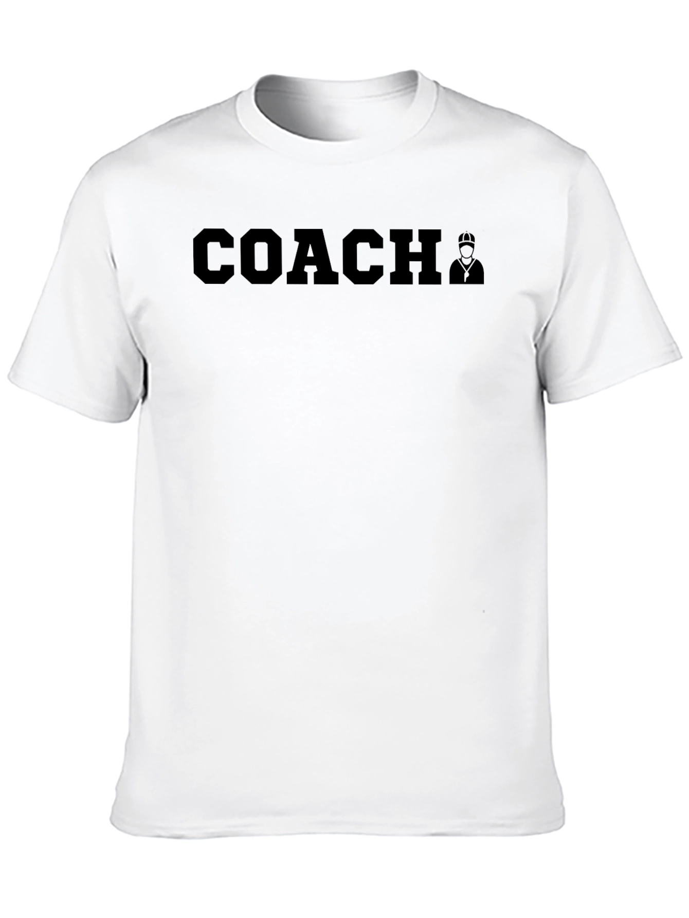 Coach Graphic T-Shirt - Black Casual Tee
