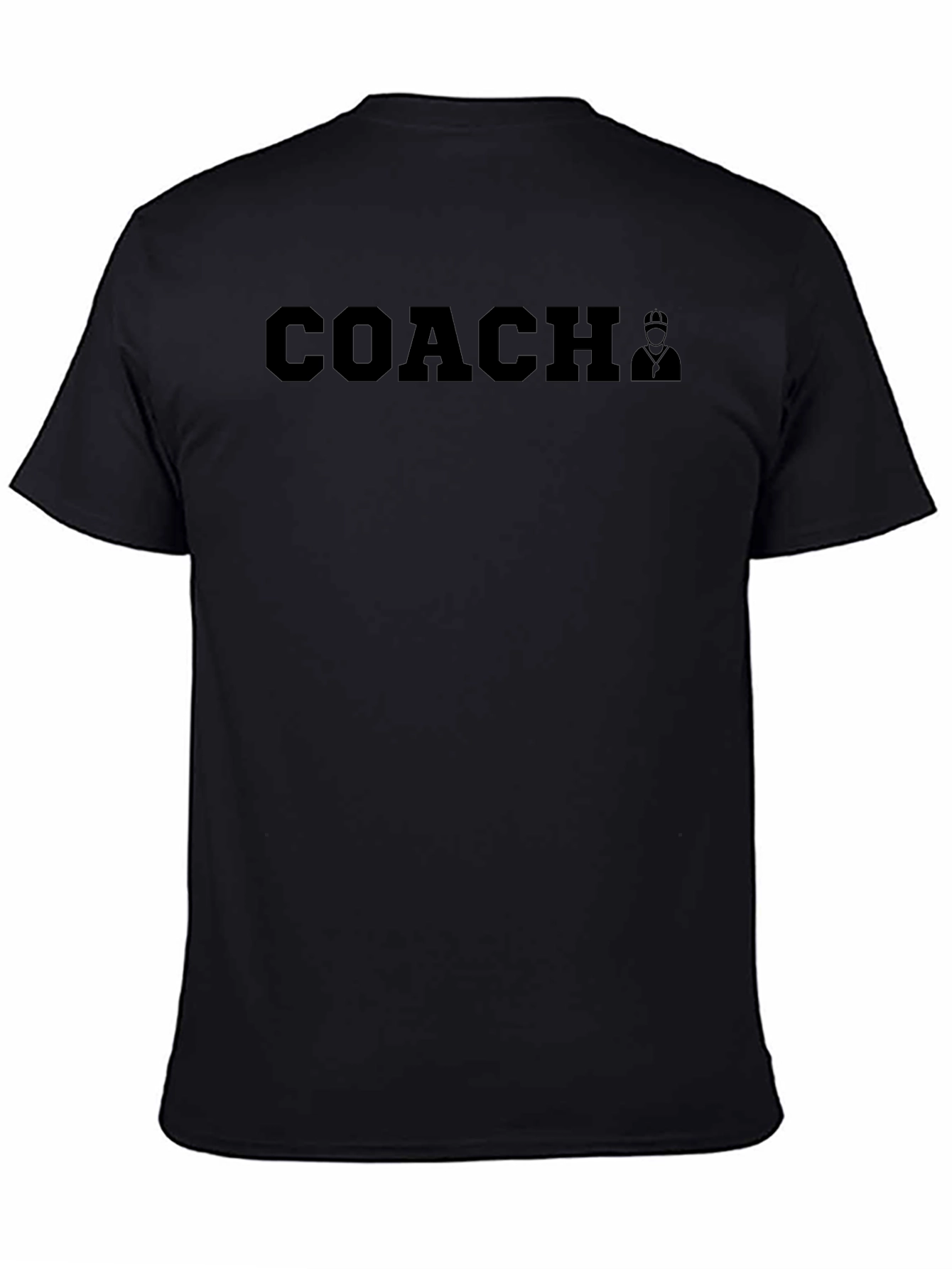 Coach Graphic T-Shirt - Black Casual Tee
