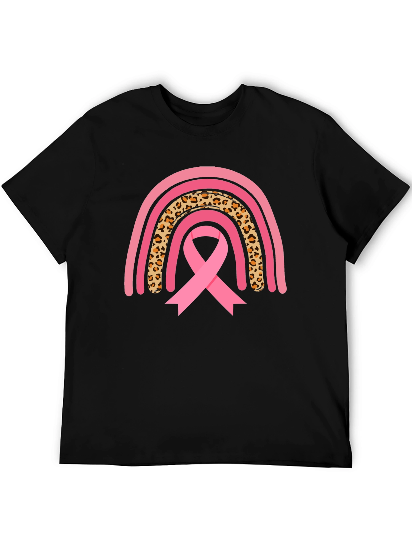 Breast Cancer Awareness Rainbow T-Shirt