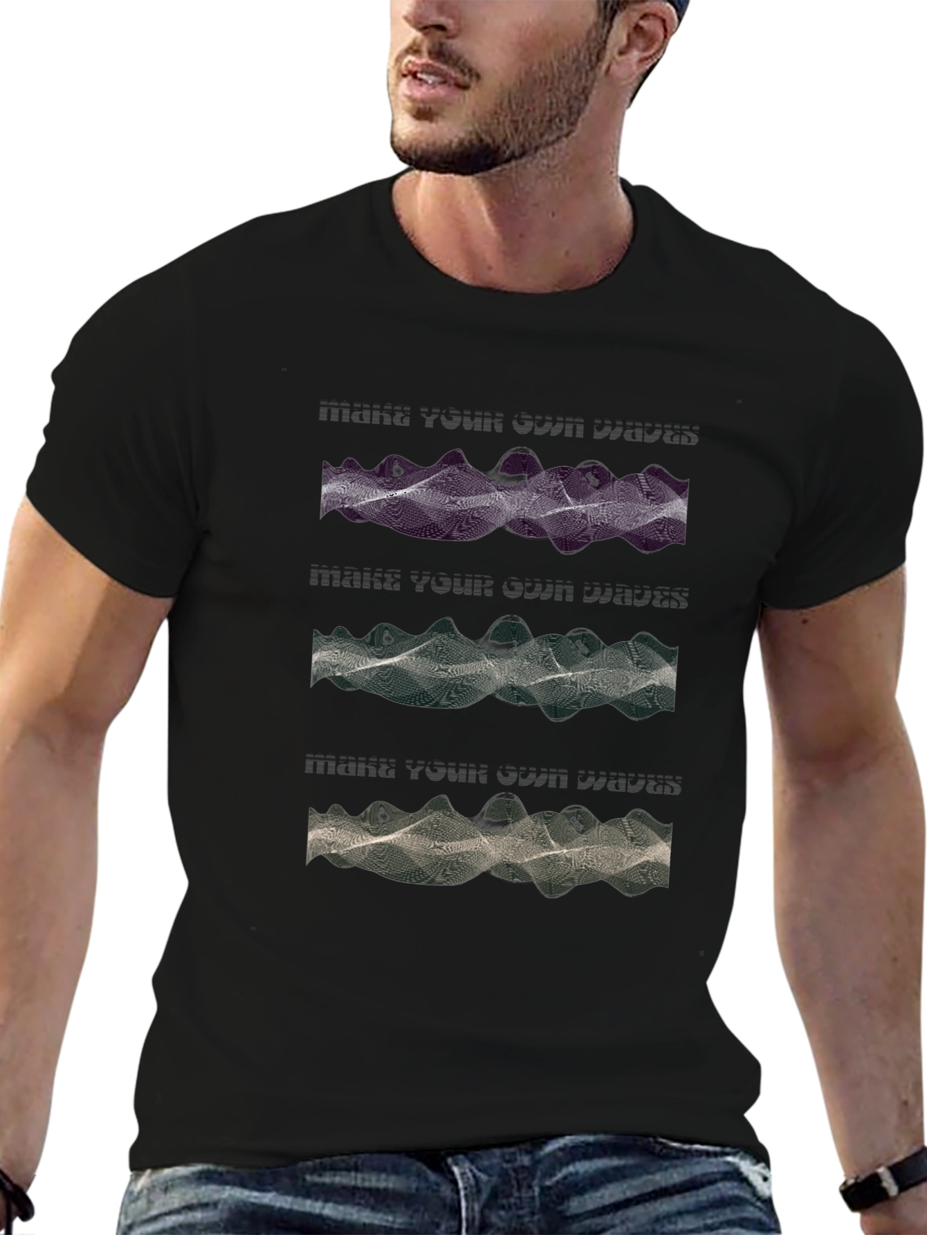 Make Your Own Waves Graphic T-Shirt