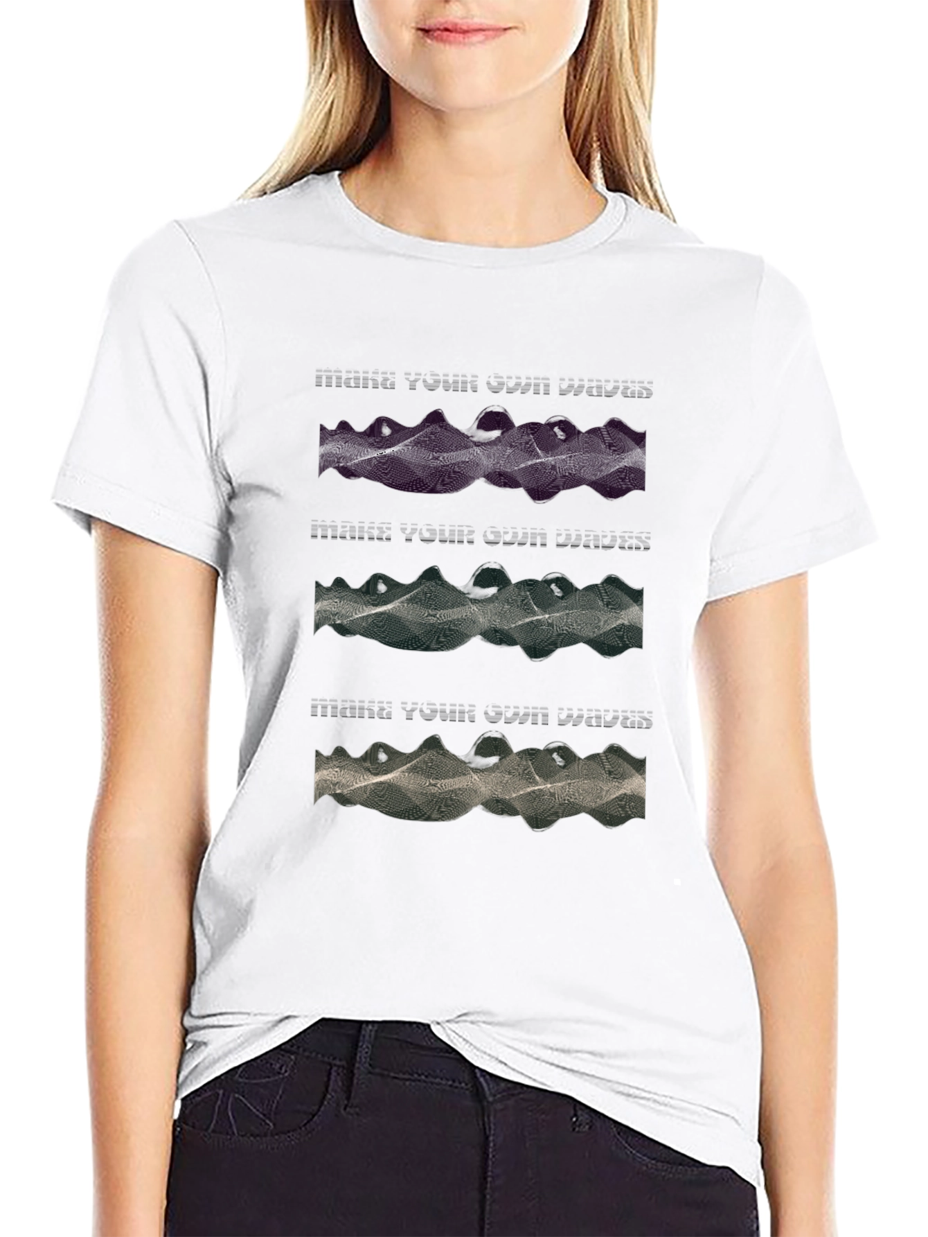Make Your Own Waves Graphic T-Shirt