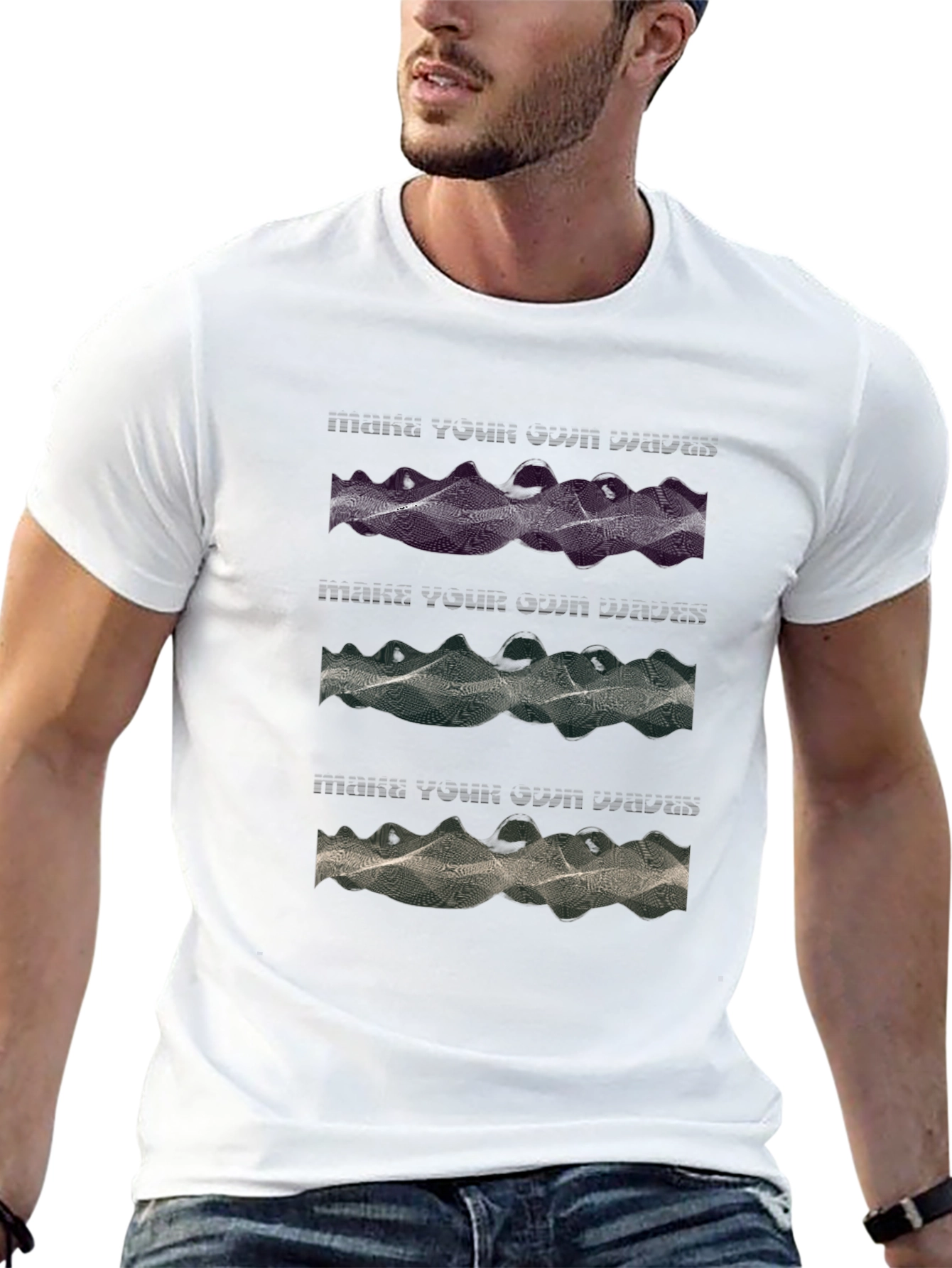 Make Your Own Waves Graphic T-Shirt