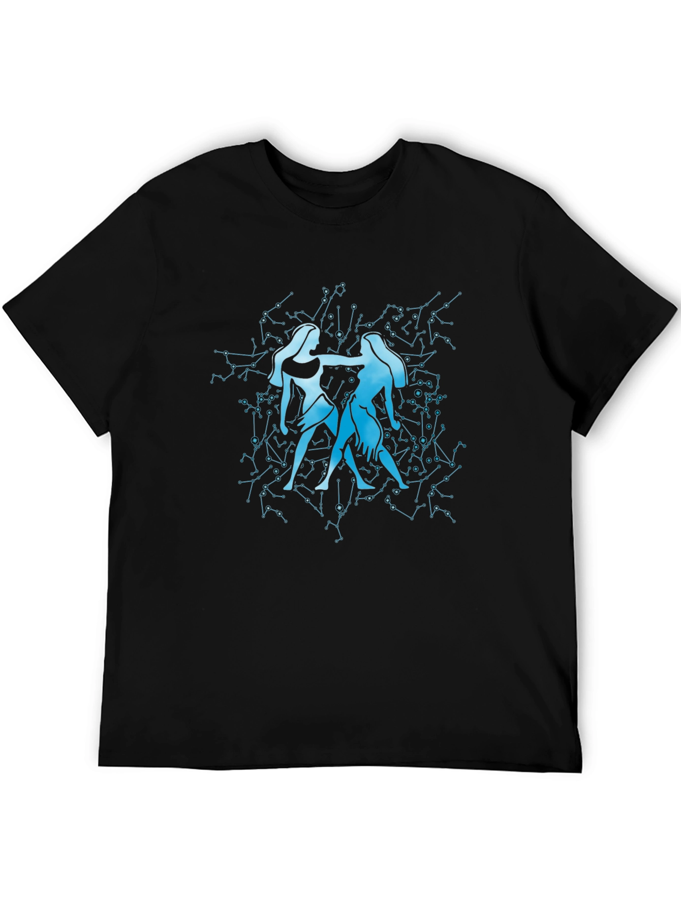 Gemini Zodiac Constellation Graphic Tee