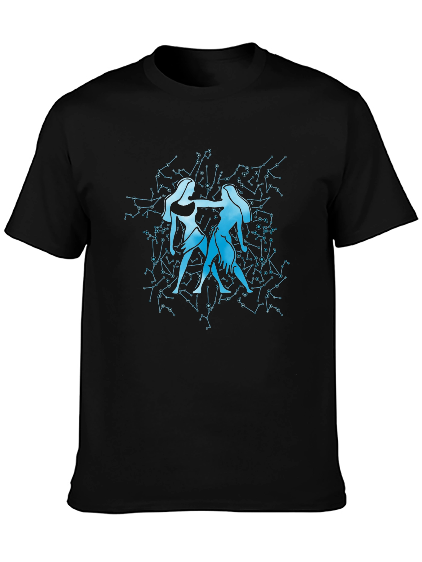 Gemini Zodiac Constellation Graphic Tee