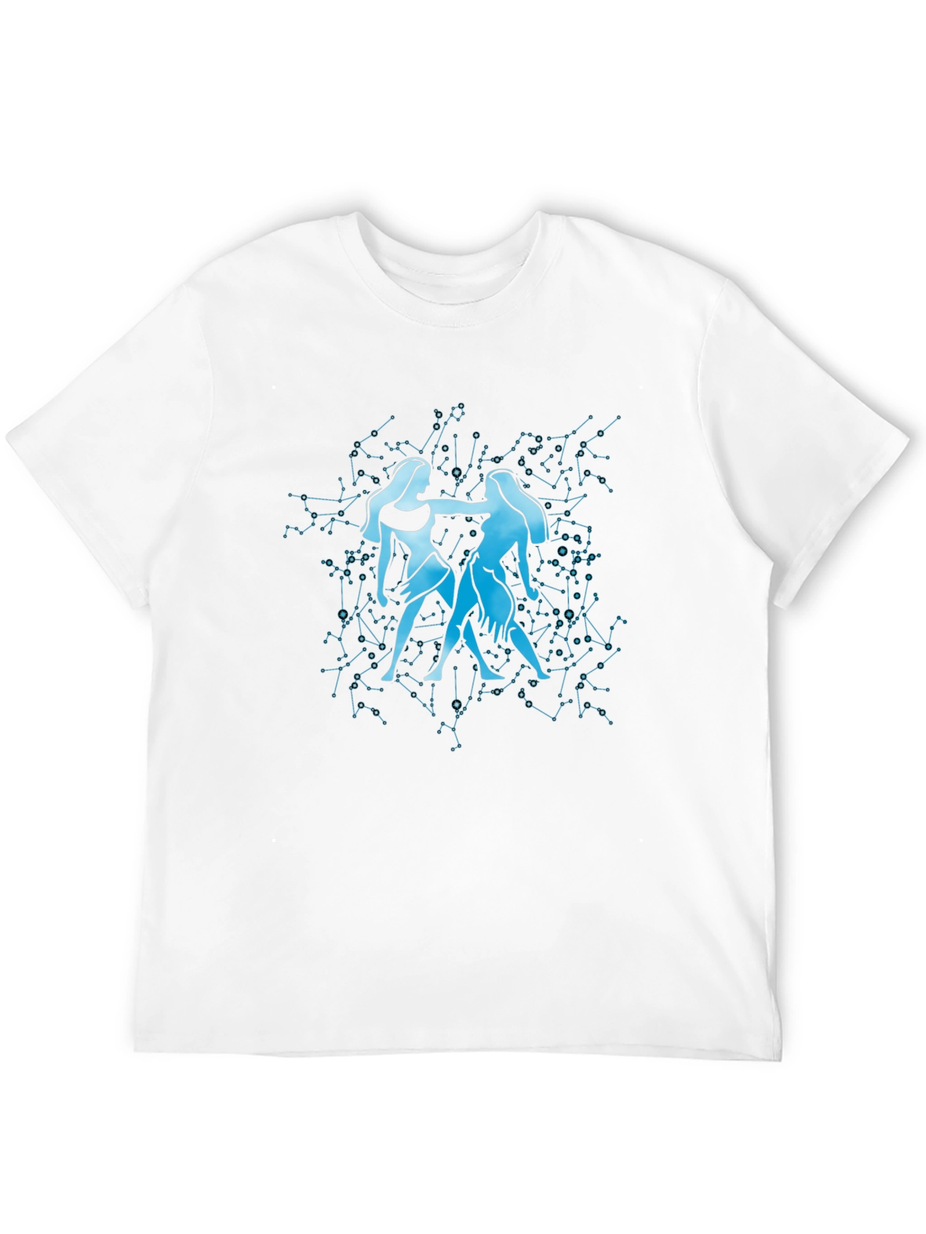 Gemini Zodiac Constellation Graphic Tee