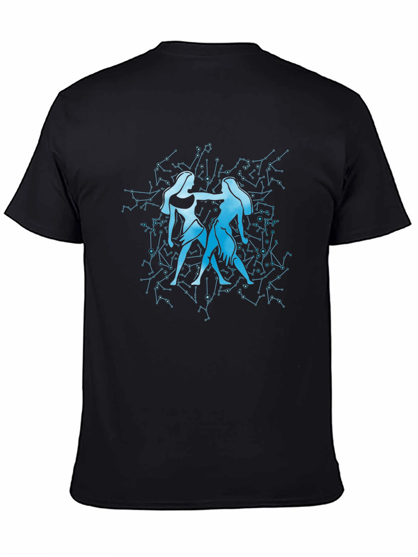 Gemini Zodiac Constellation Graphic Tee