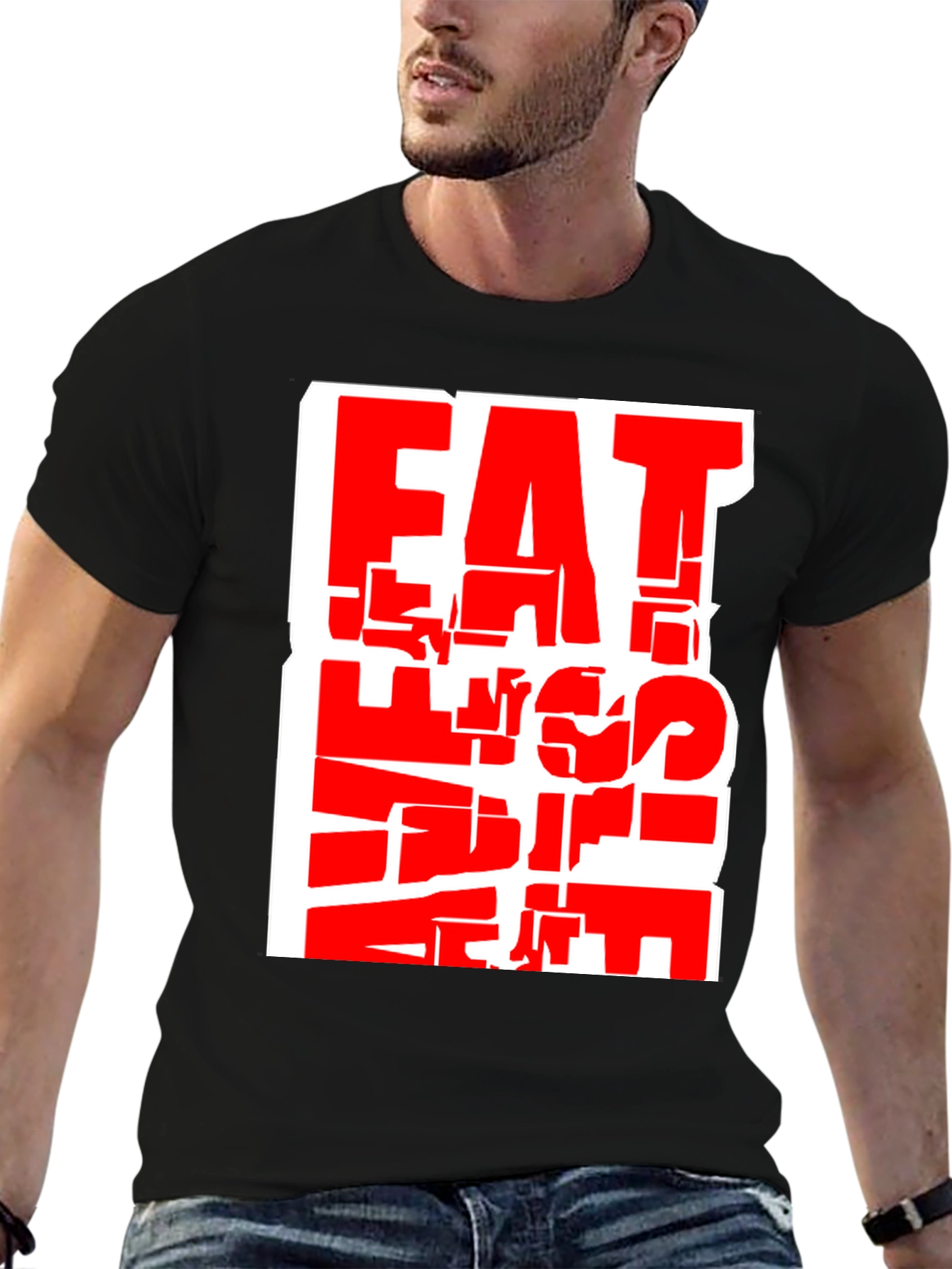 Bold Graphic Tee - FAT LOSS