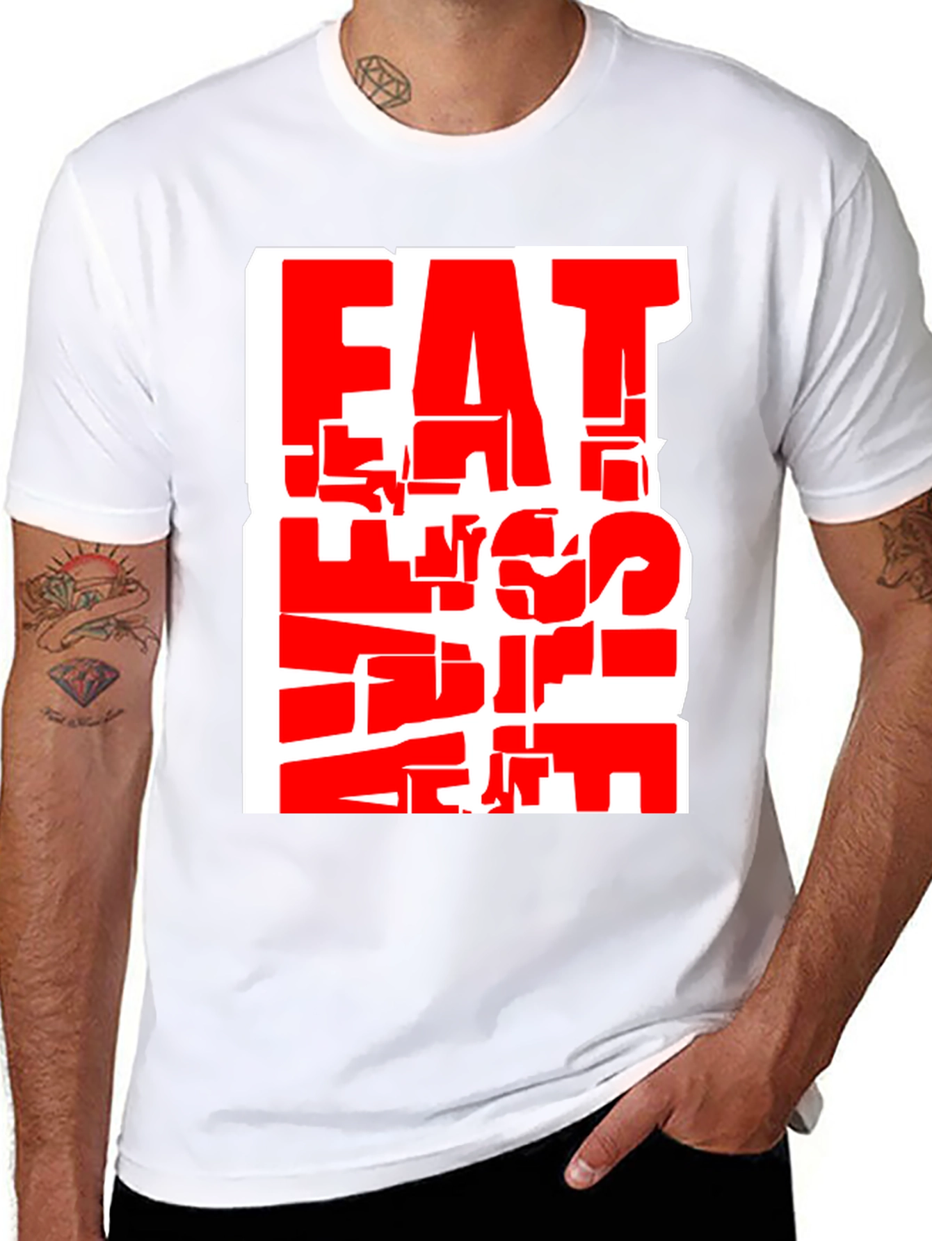 Bold Graphic Tee - FAT LOSS