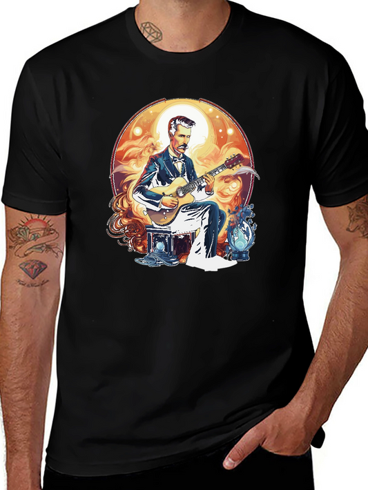 Musician Graphic Tee - Unique Design