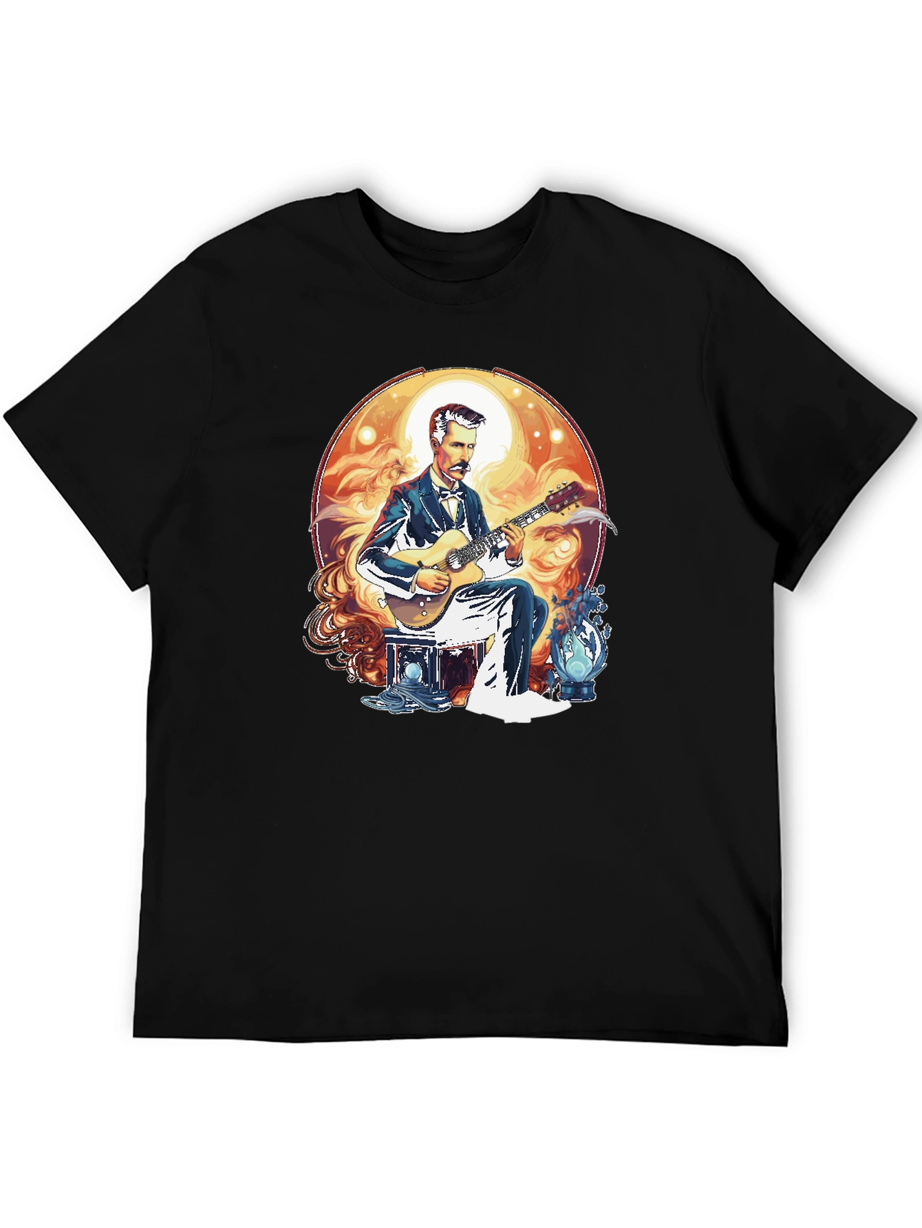 Musician Graphic Tee - Unique Design