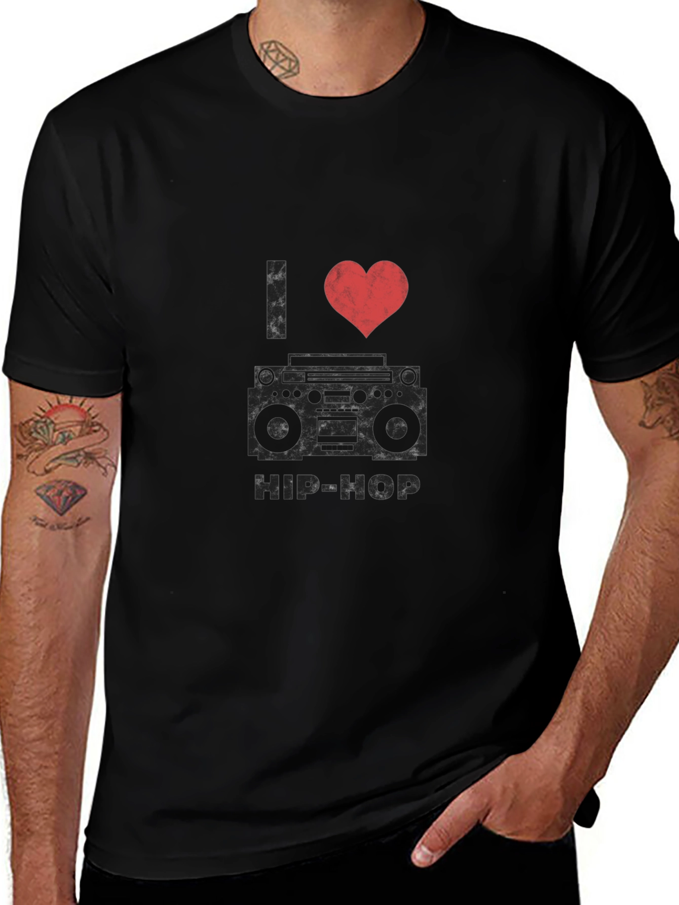 I Heart Hip-Hop Graphic Tee