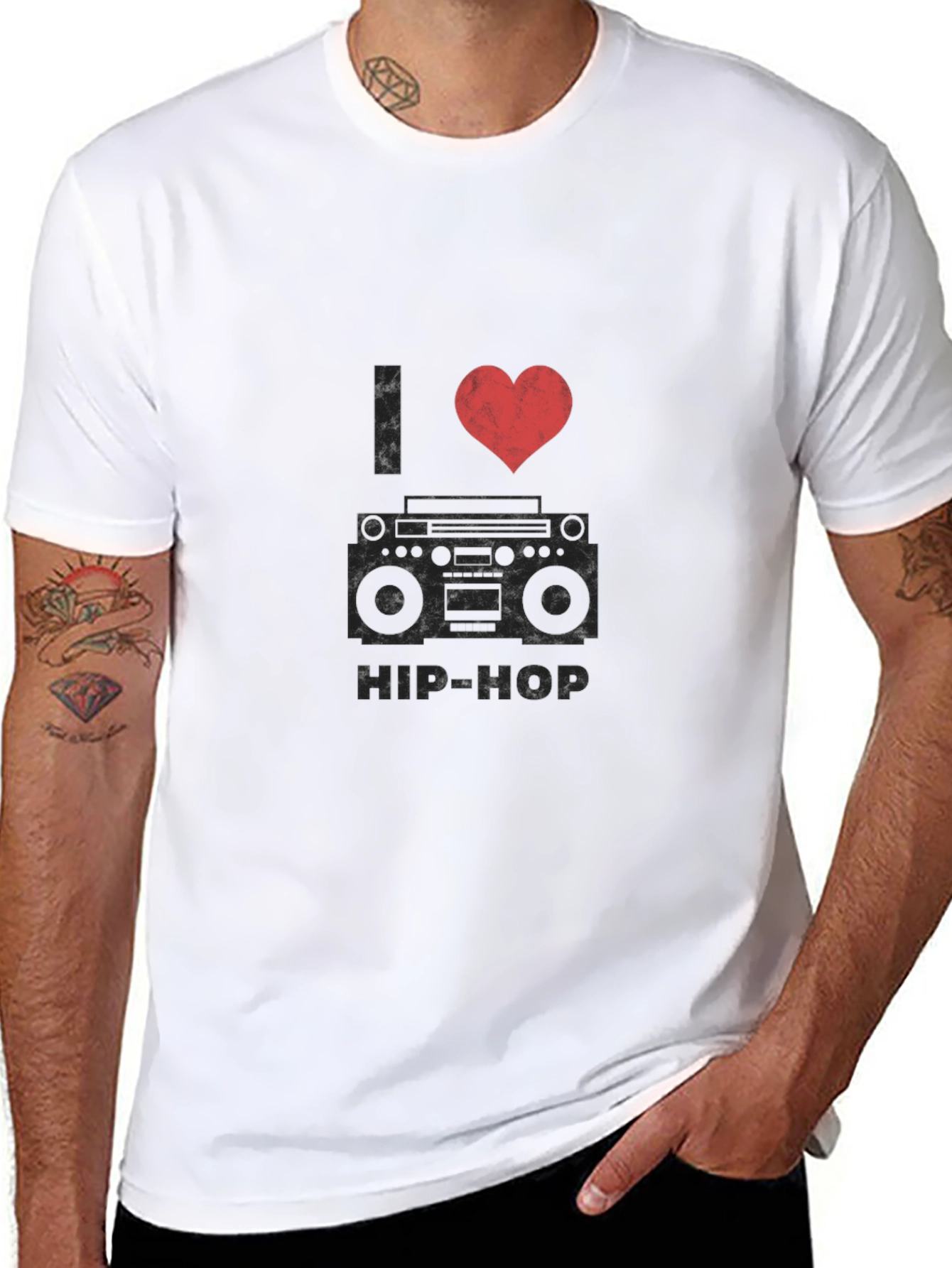I Heart Hip-Hop Graphic Tee