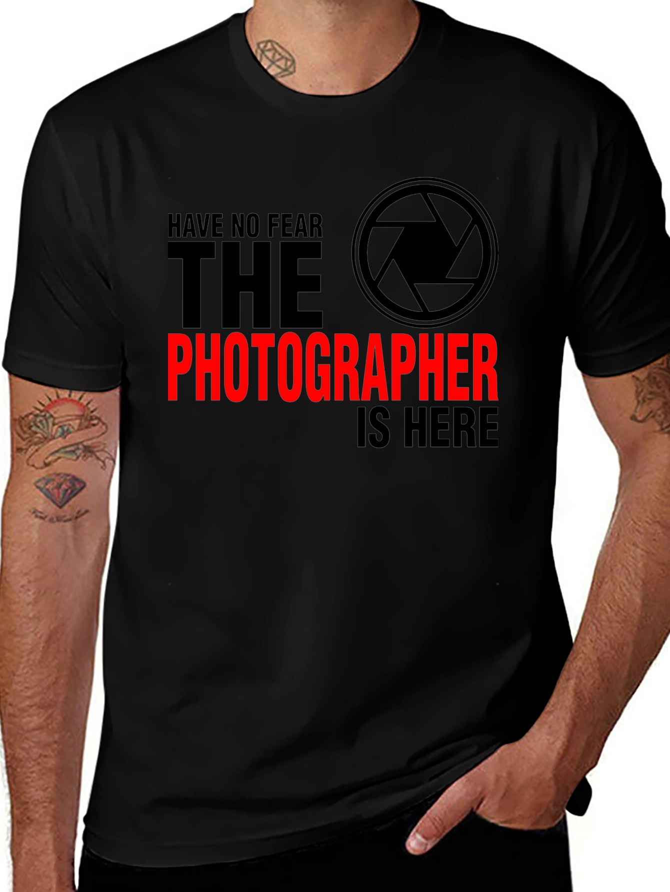 Photographer T-Shirt - Have No Fear Camera Shirt