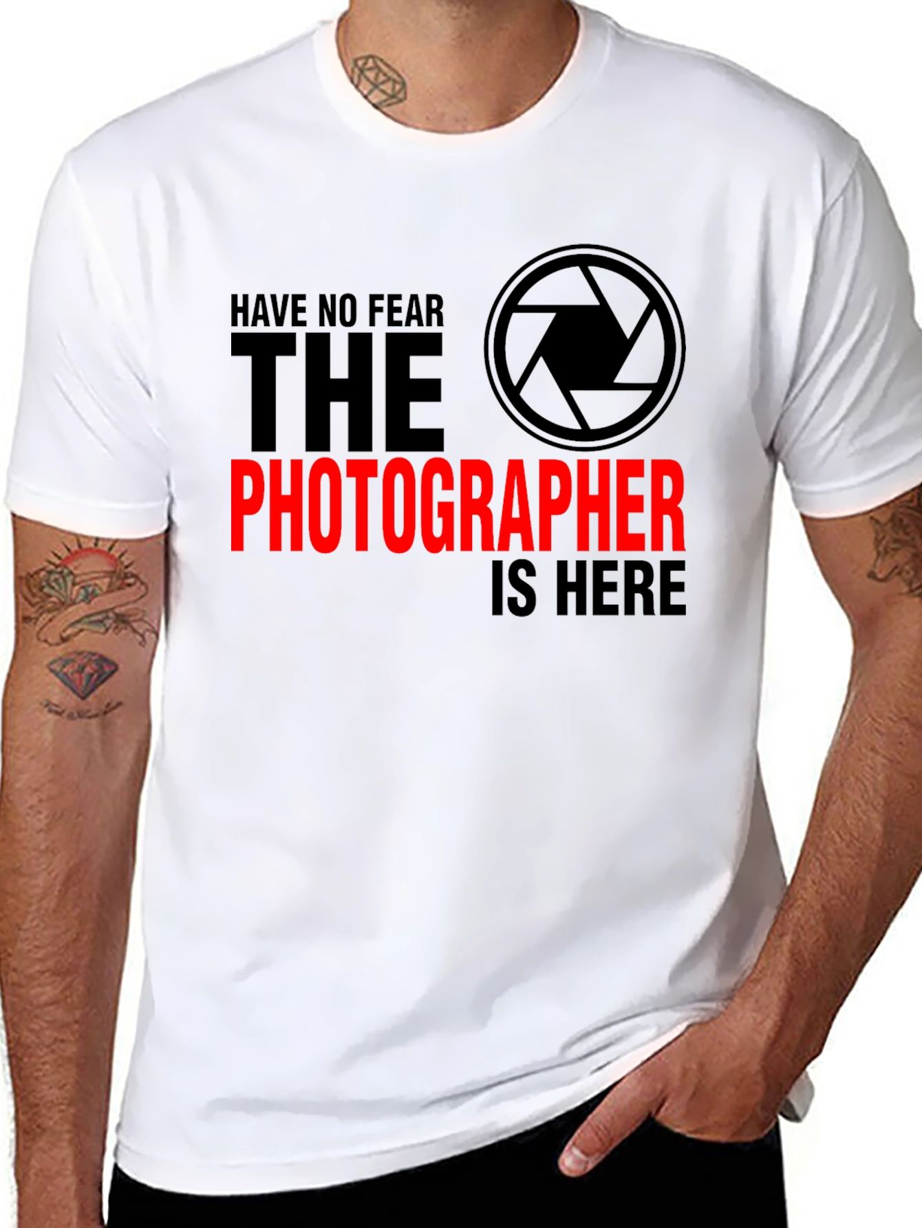 Photographer T-Shirt - Have No Fear Camera Shirt