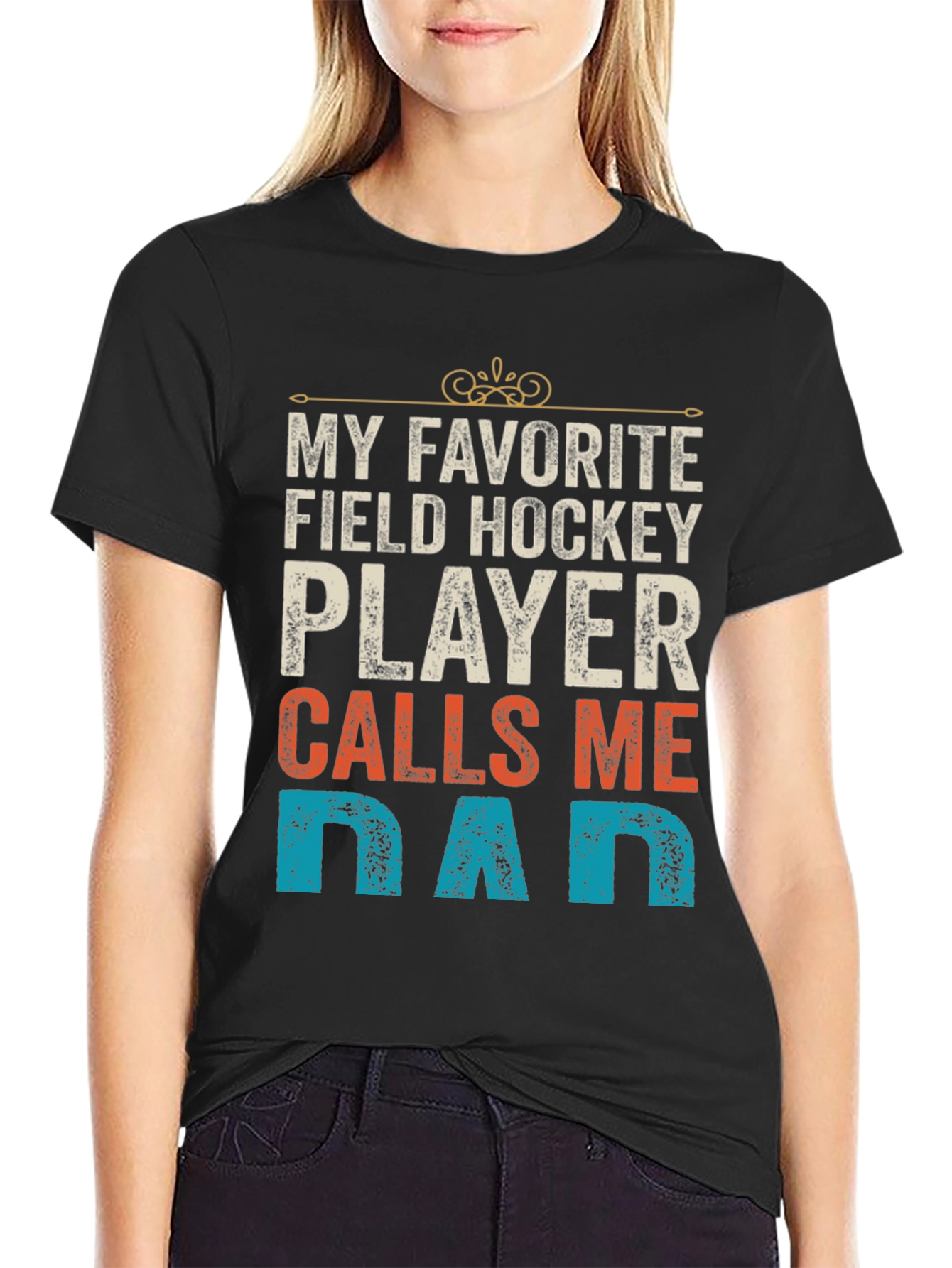Field Hockey Dad T-Shirt - My Favorite Player
