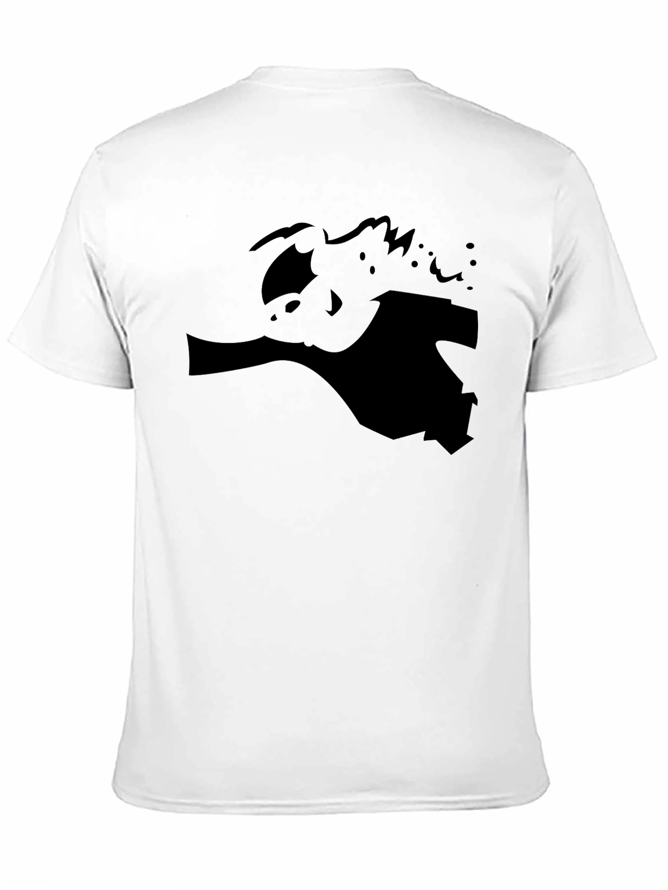 Dark Silhouette Graphic T-Shirt - Modern Casual Tee