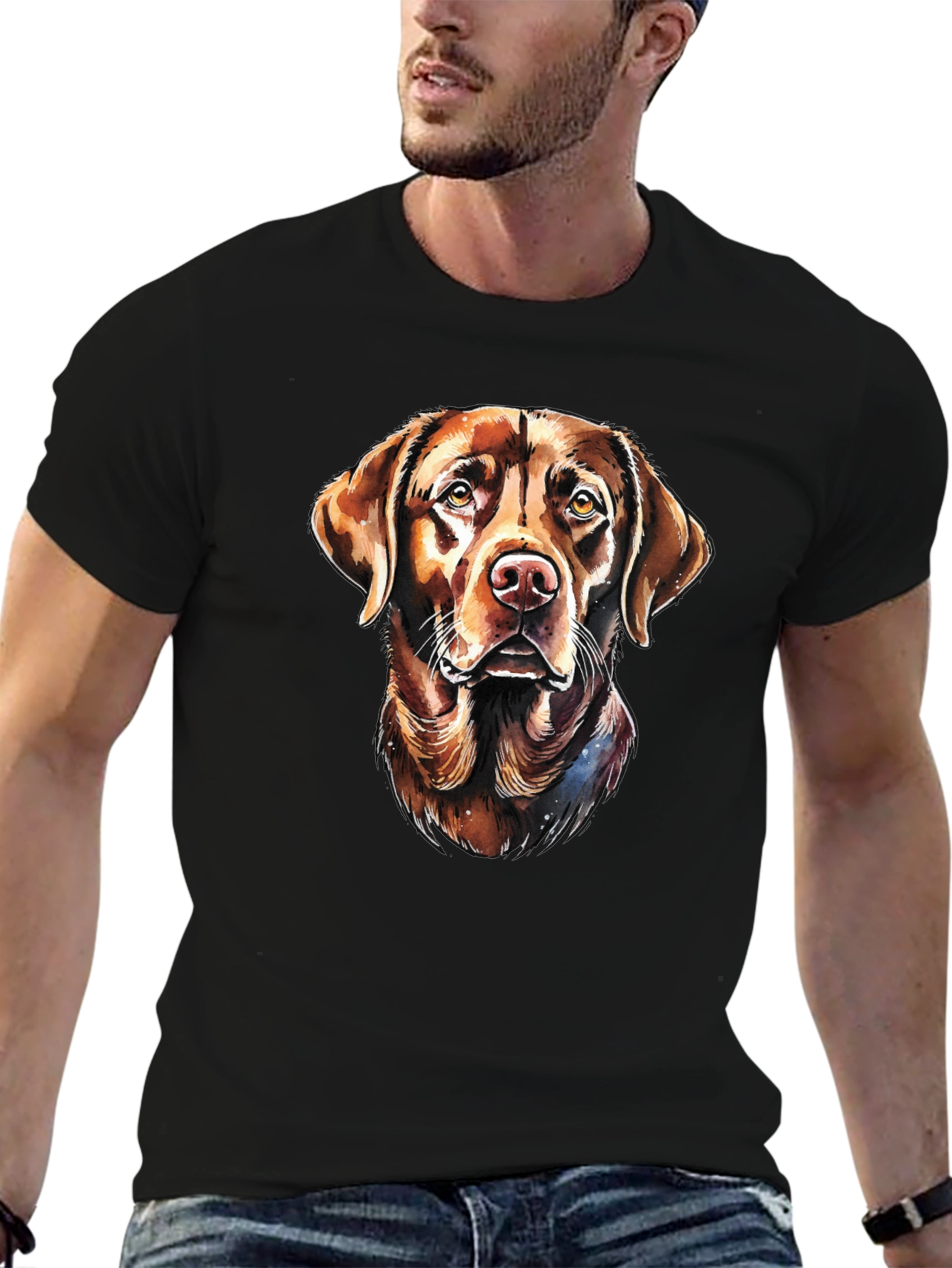 Labrador Dog Breed Graphic T-Shirt