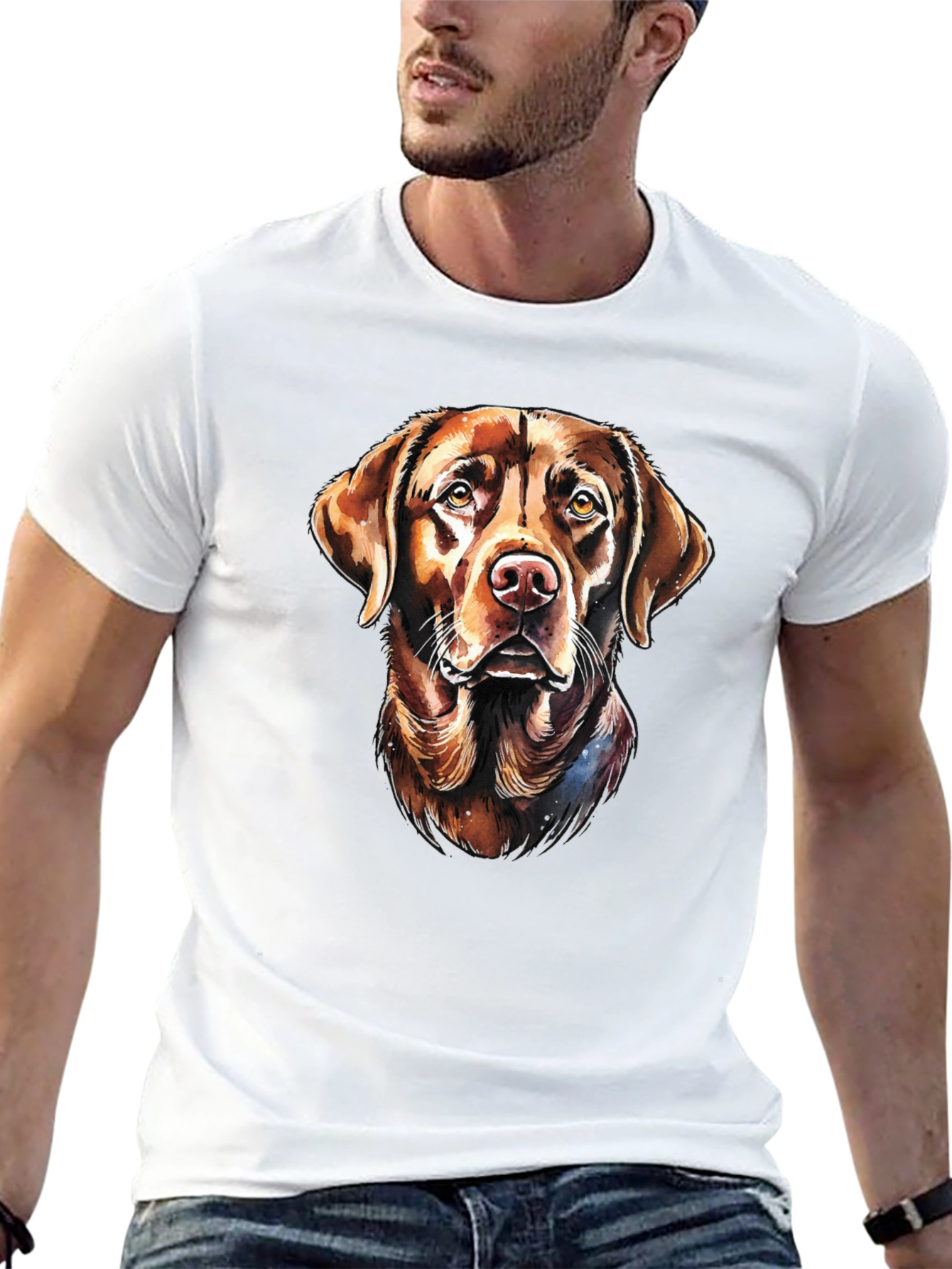 Labrador Dog Breed Graphic T-Shirt
