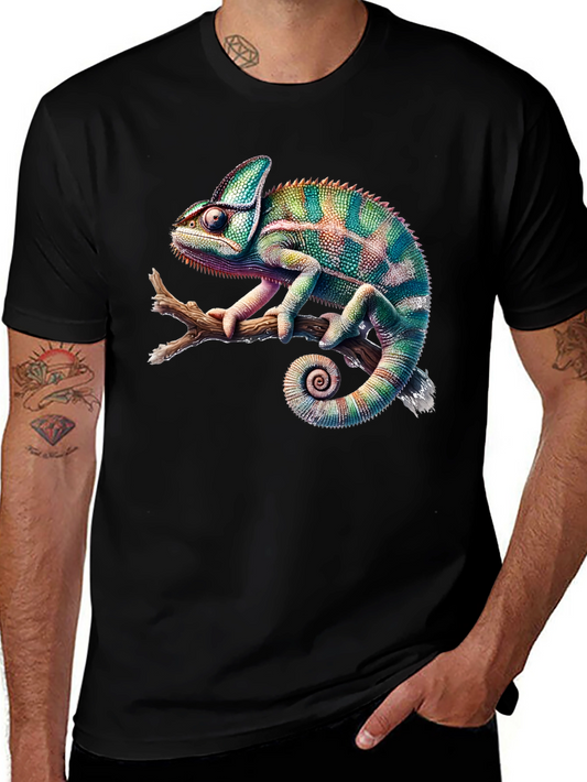 Chameleon Graphic Print Tee