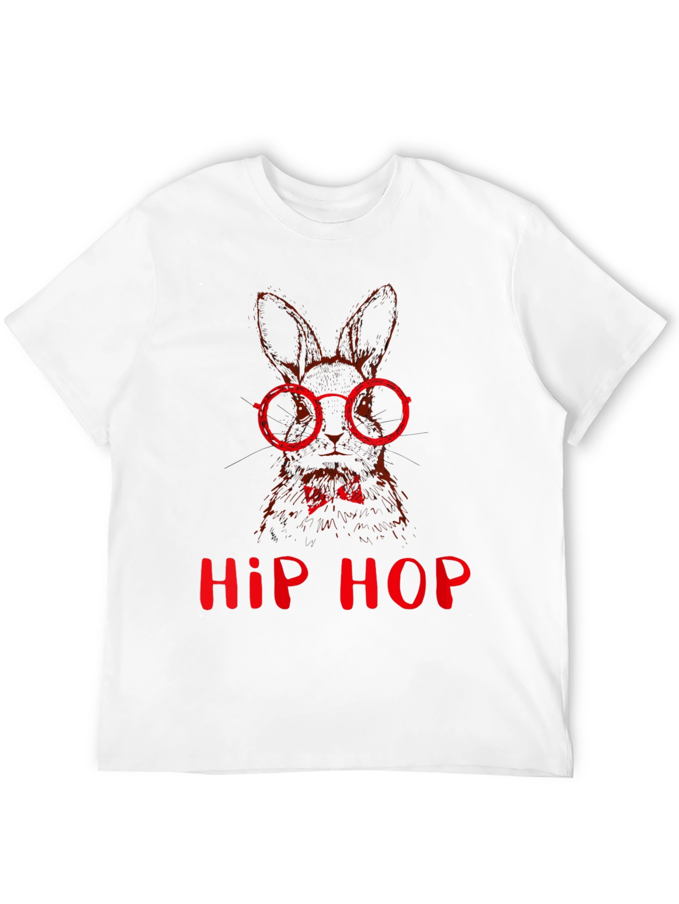 Hip Hop Bunny T-Shirt - Cool Graphic Tee