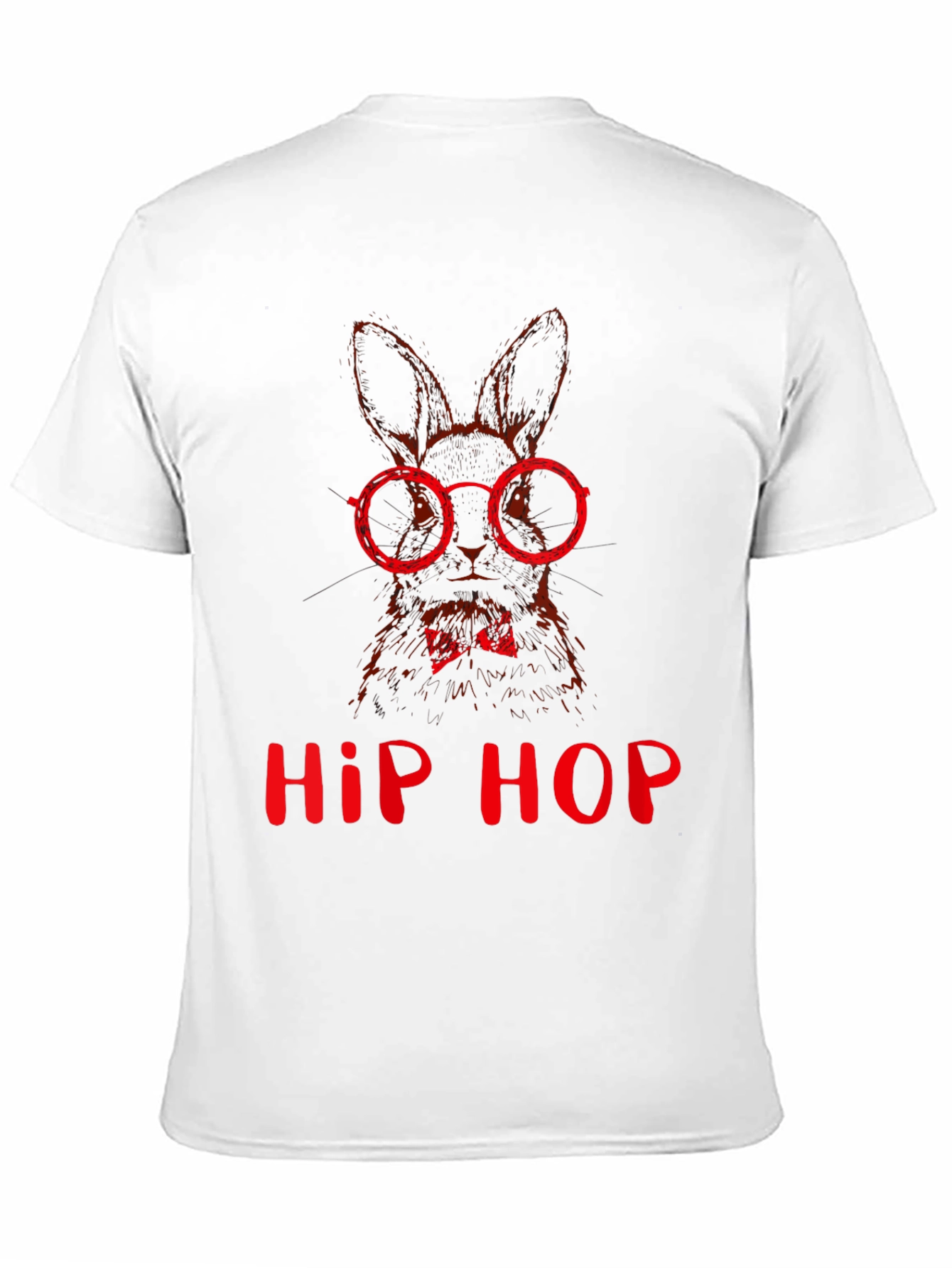 Hip Hop Bunny T-Shirt - Cool Graphic Tee