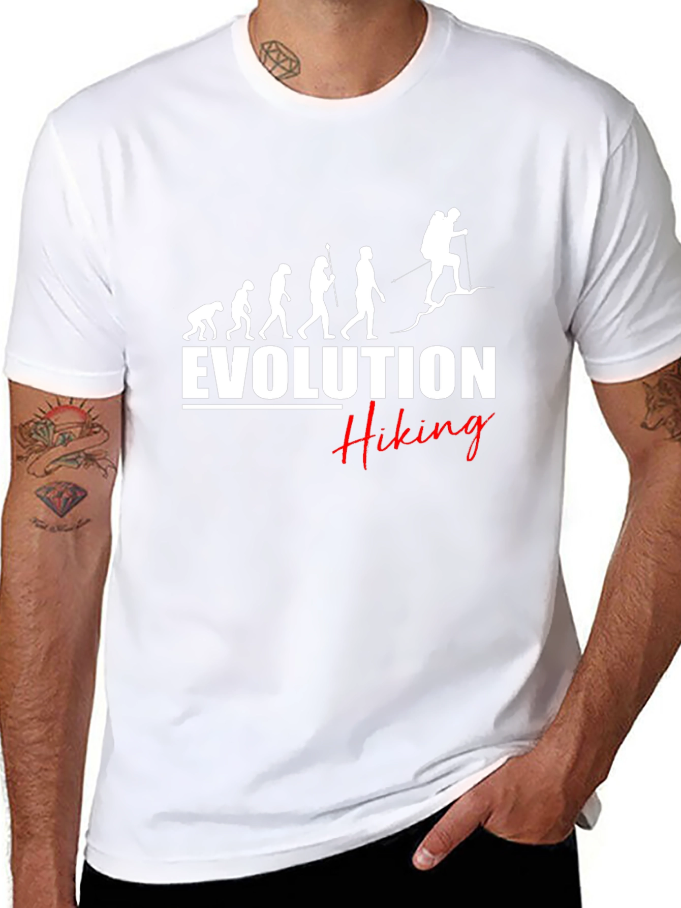 Evolution Hiking T-Shirt - Black
