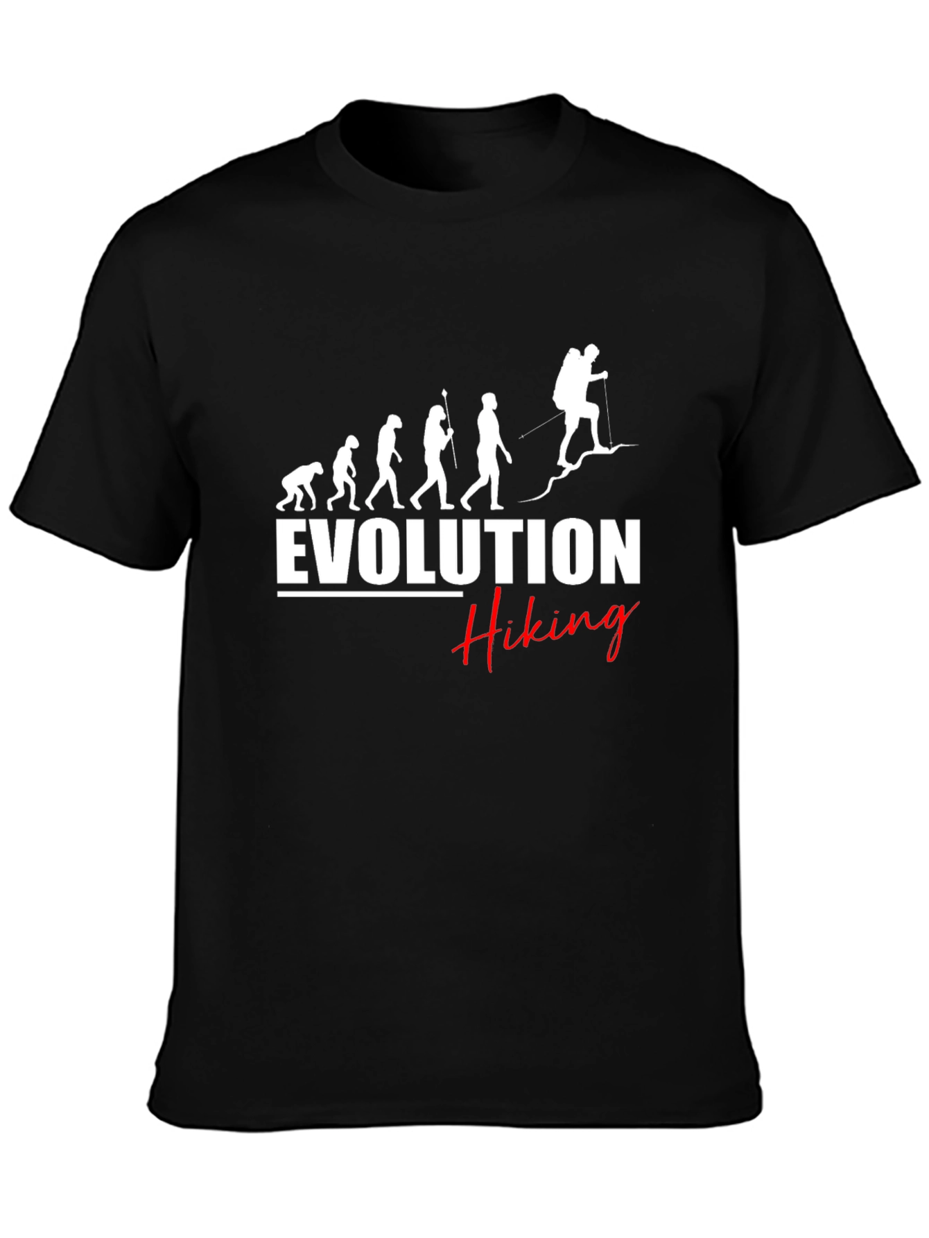 Evolution Hiking T-Shirt - Black