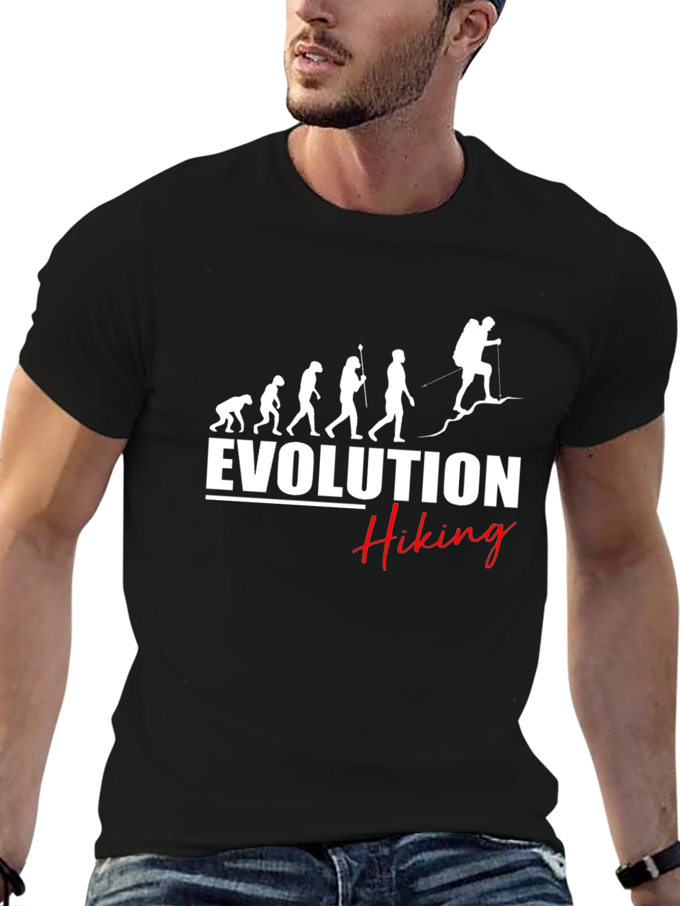 Evolution Hiking T-Shirt - Black