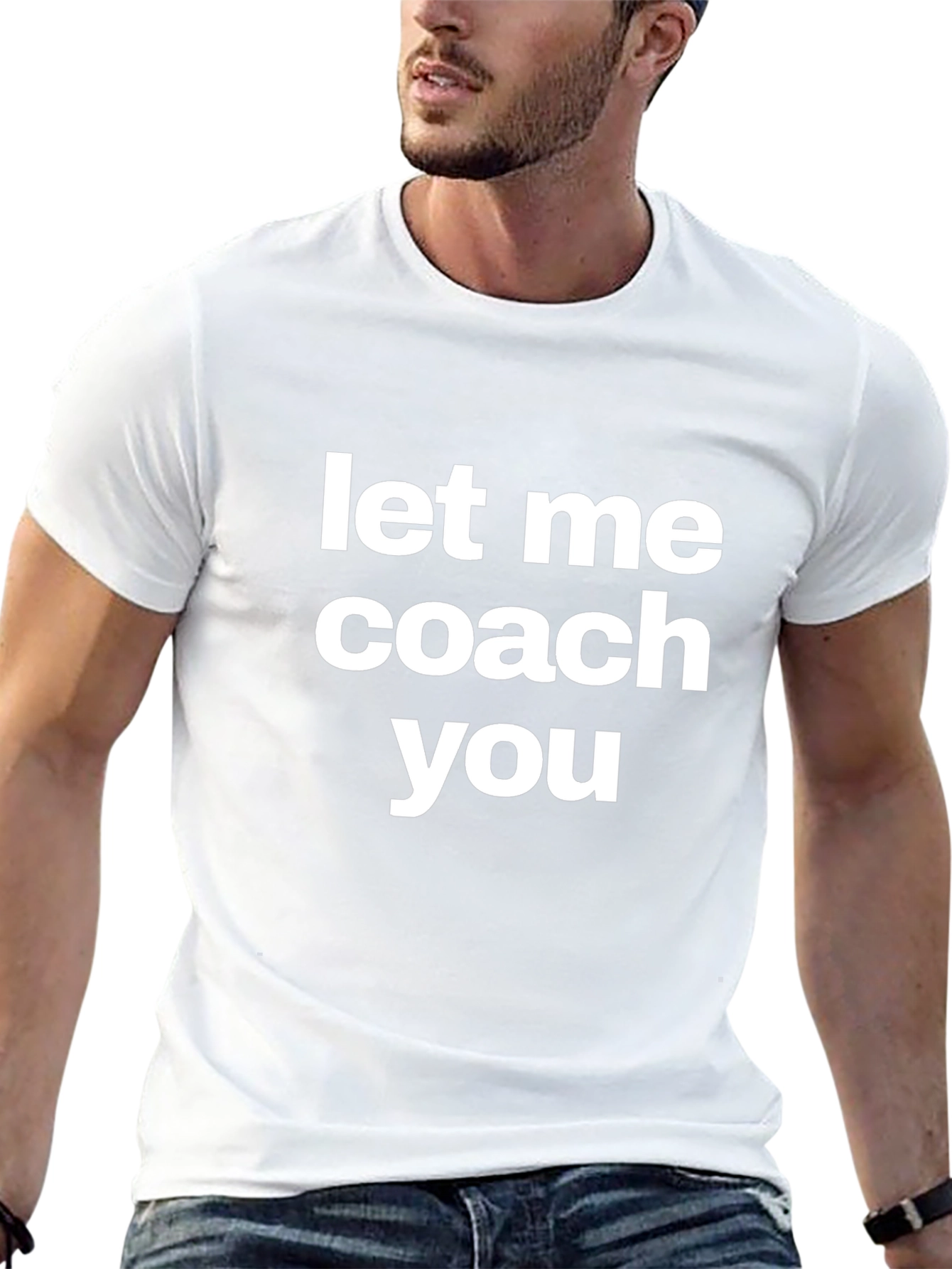 Let Me Coach You Graphic Tee Shirt