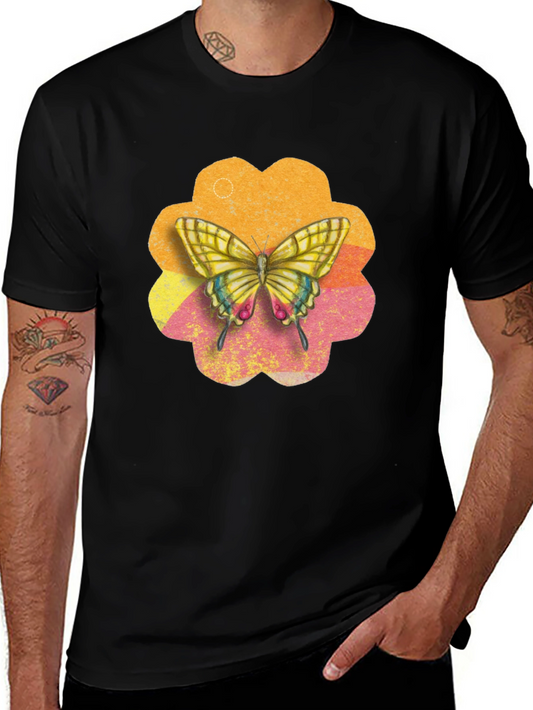 Butterfly Graphic Tee - Black