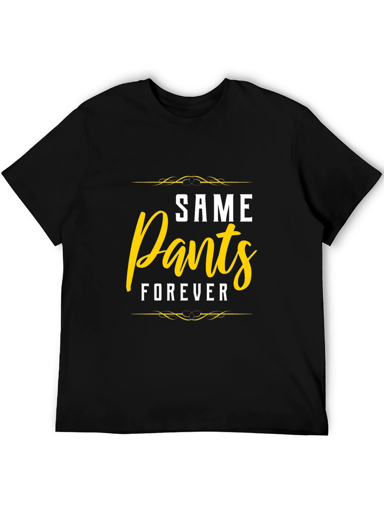 Same Pants Forever Graphic Tee - Black