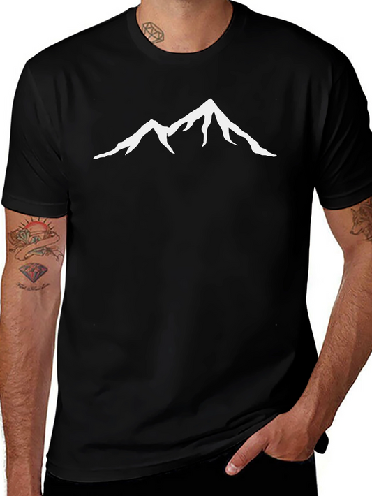 Mountain Peak Graphic Tee - Adventure Ready Comfort