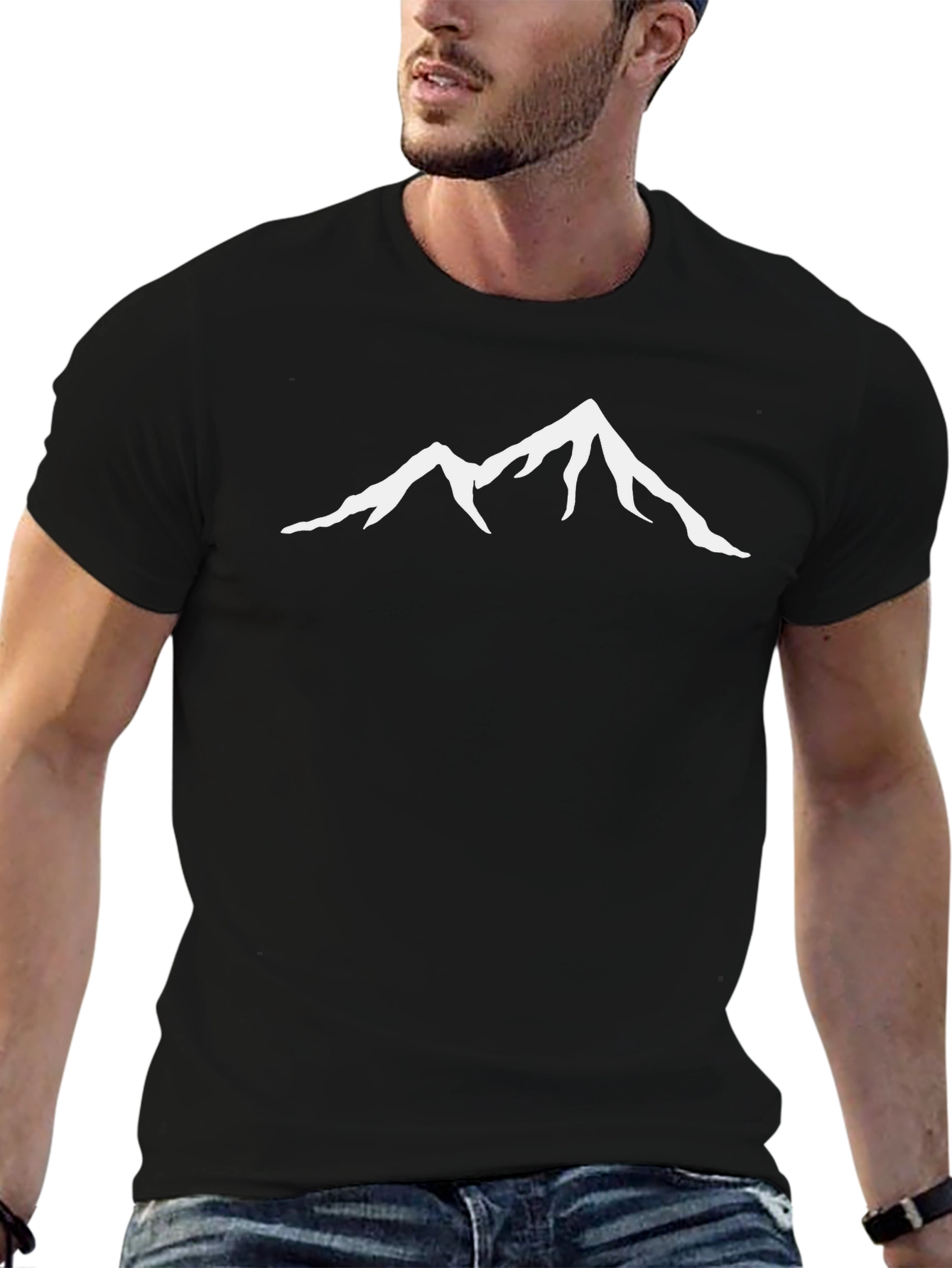 Mountain Peak Graphic Tee - Adventure Ready Comfort