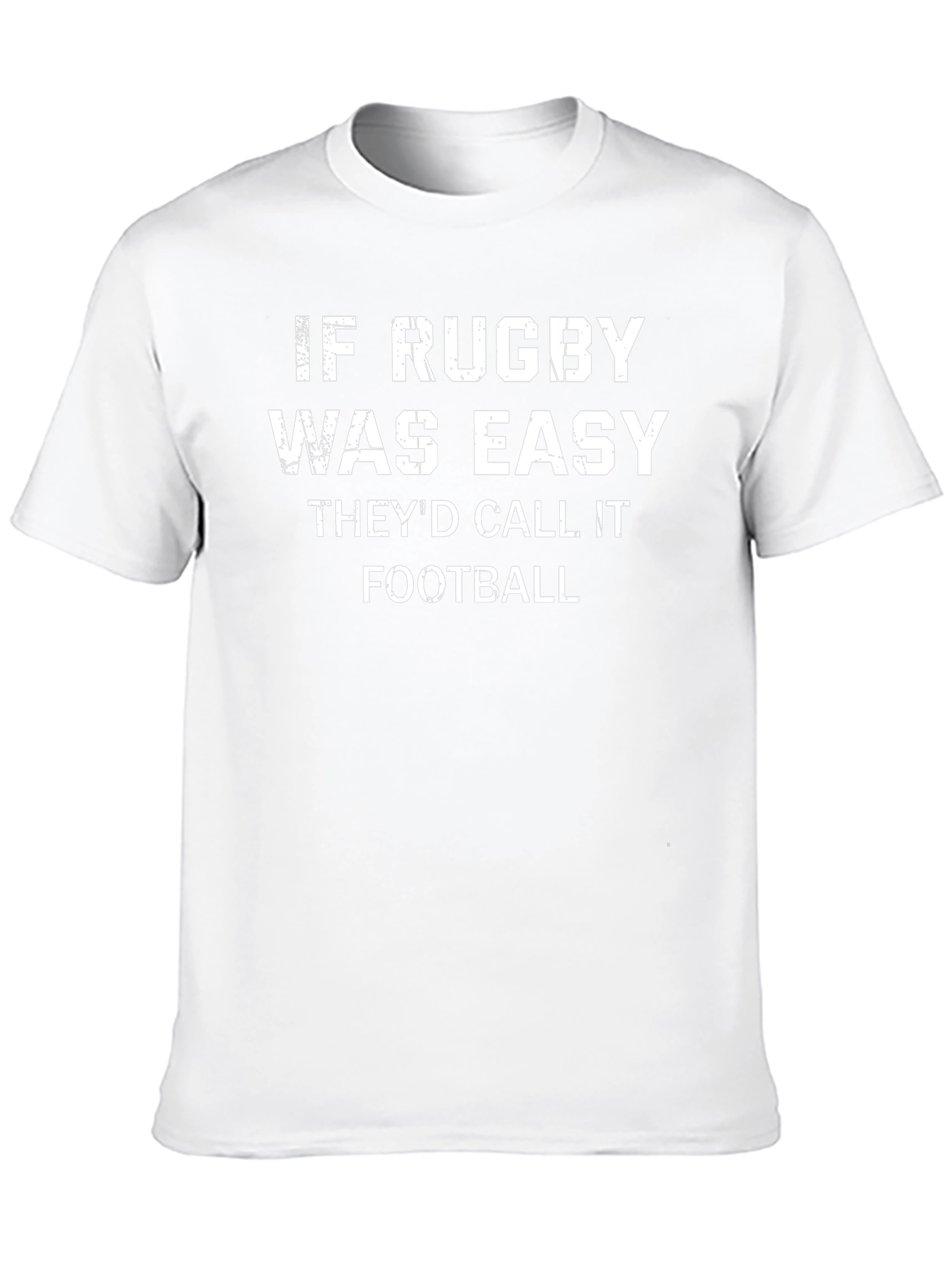 Rugby vs Football Graphic T-Shirt