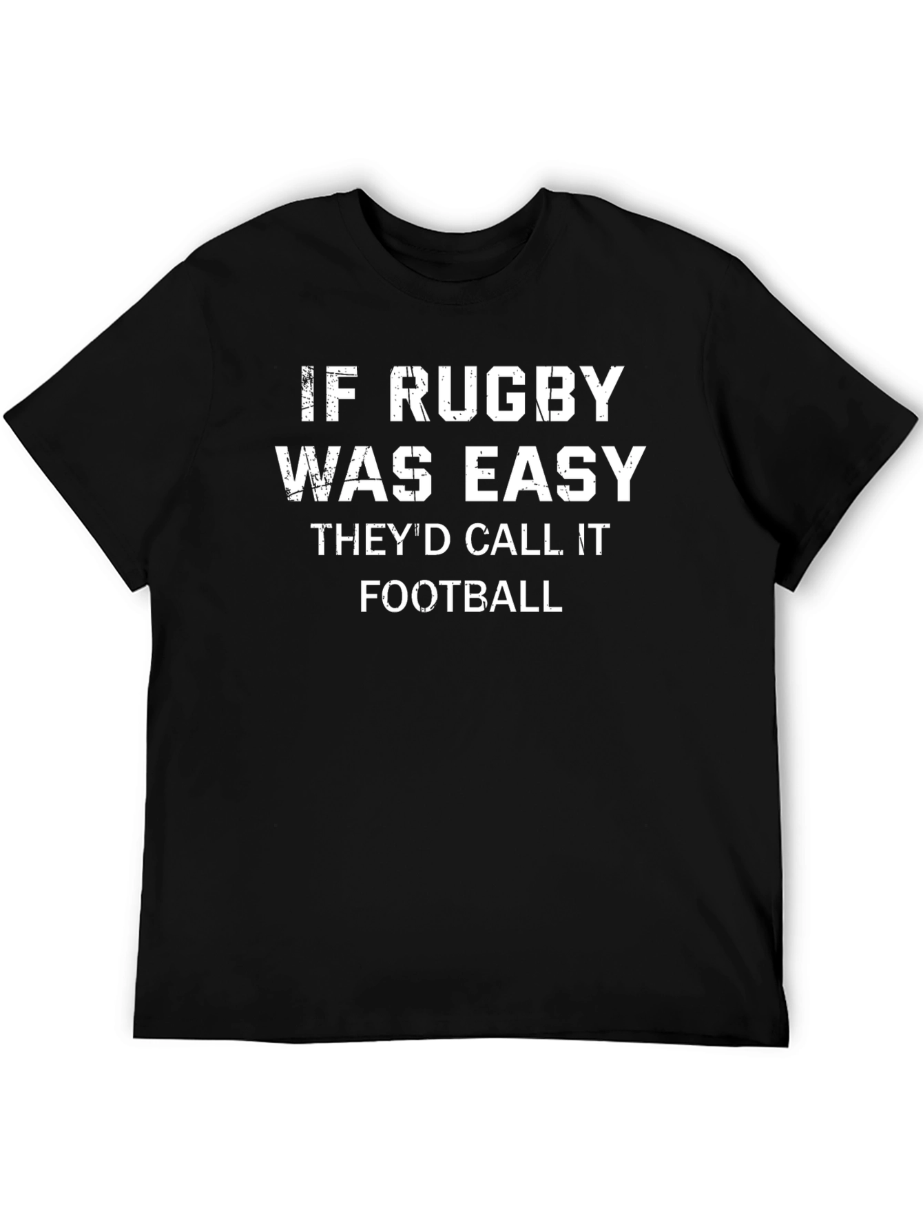 Rugby vs Football Graphic T-Shirt