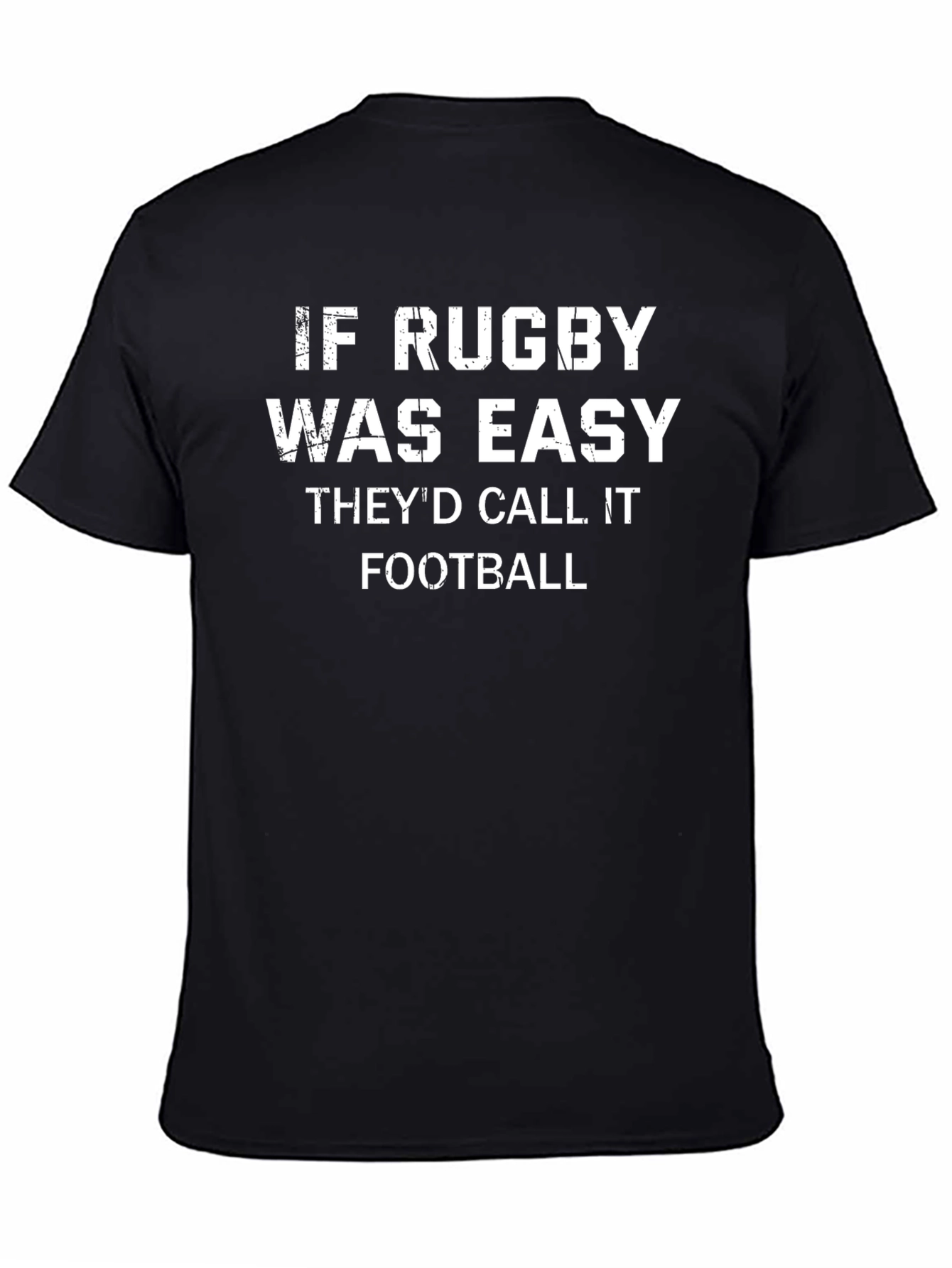 Rugby vs Football Graphic T-Shirt
