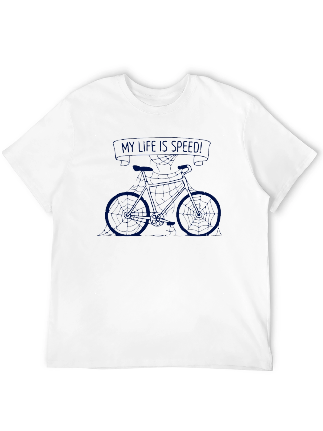 My Life is Speedy Graphic T-Shirt - Black