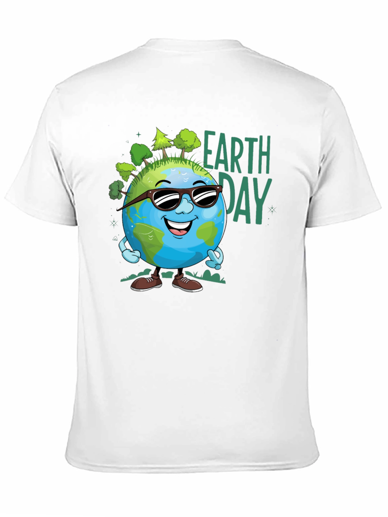 Earth Day Cartoon Graphic Tee