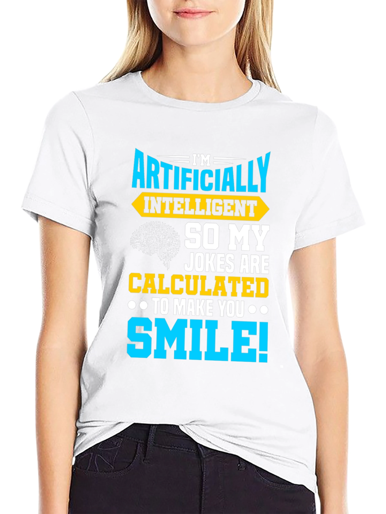 Artificially Intelligent Jokes Graphic Tee