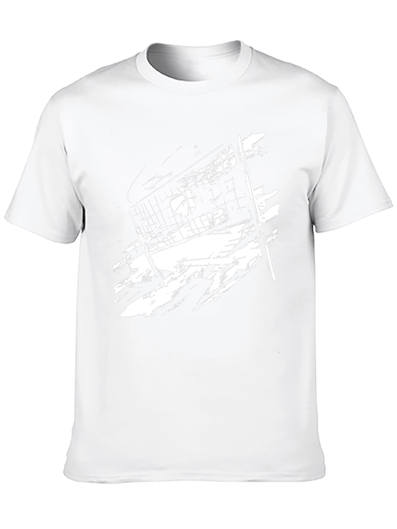 Volleyball Graphic Tee - Black Sport Shirt