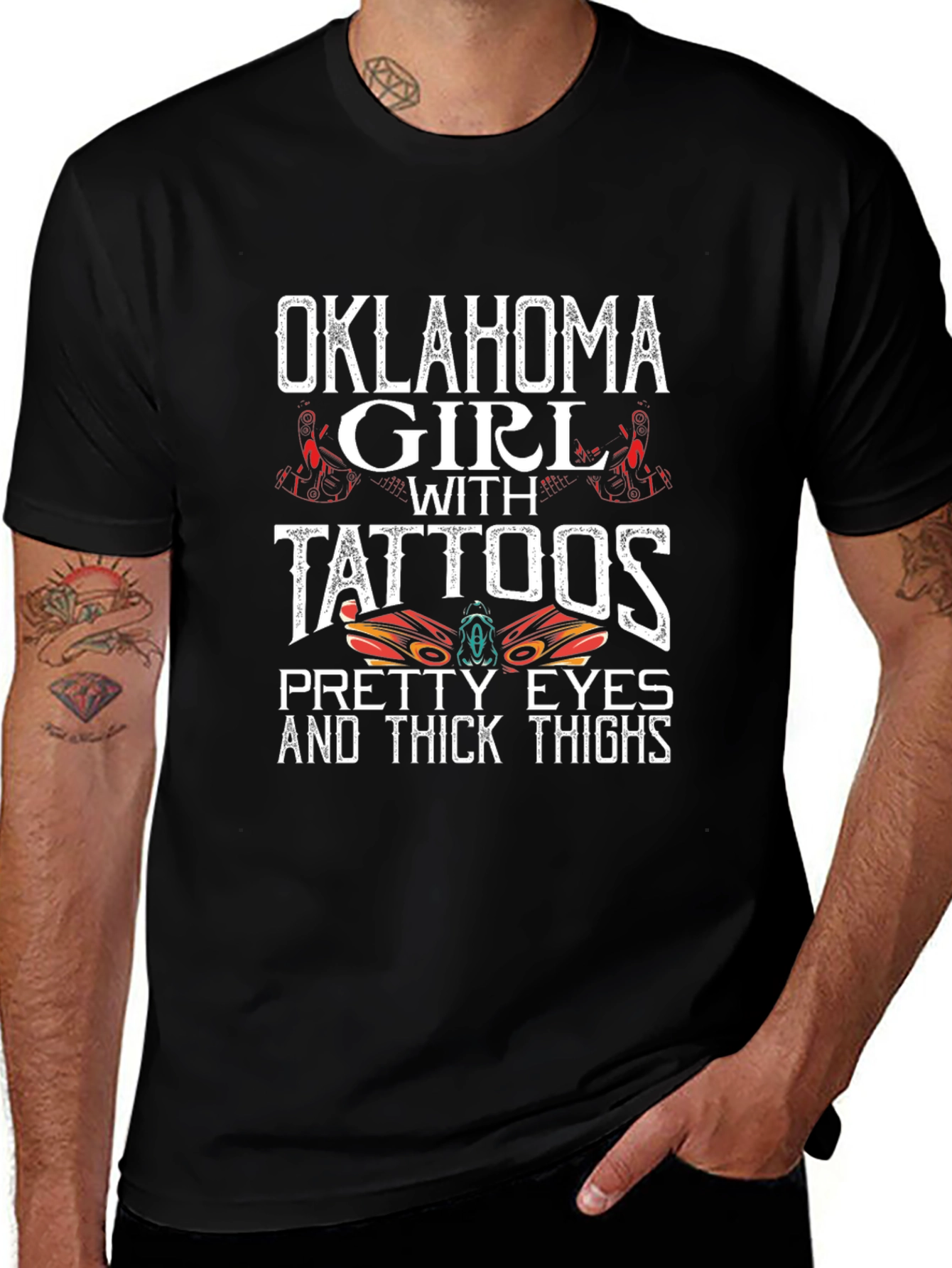 Oklahoma Girl with Tattoos T-Shirt